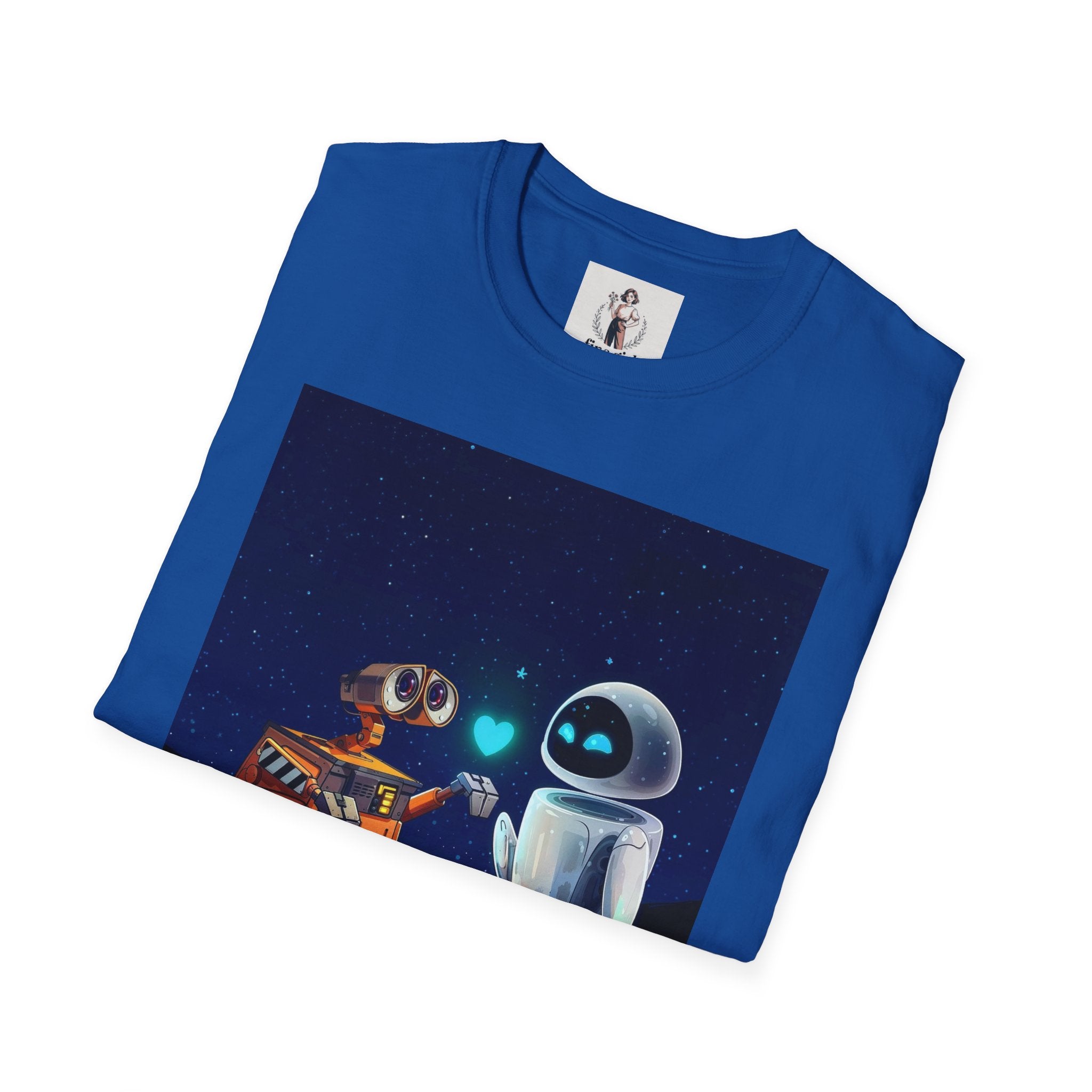 Wall-E Pixar Animation Unisex T-Shirt, Walt Disney Tee, Movie Lover Gift, Graphic Novelty Shirt, Cartoon Character Apparel