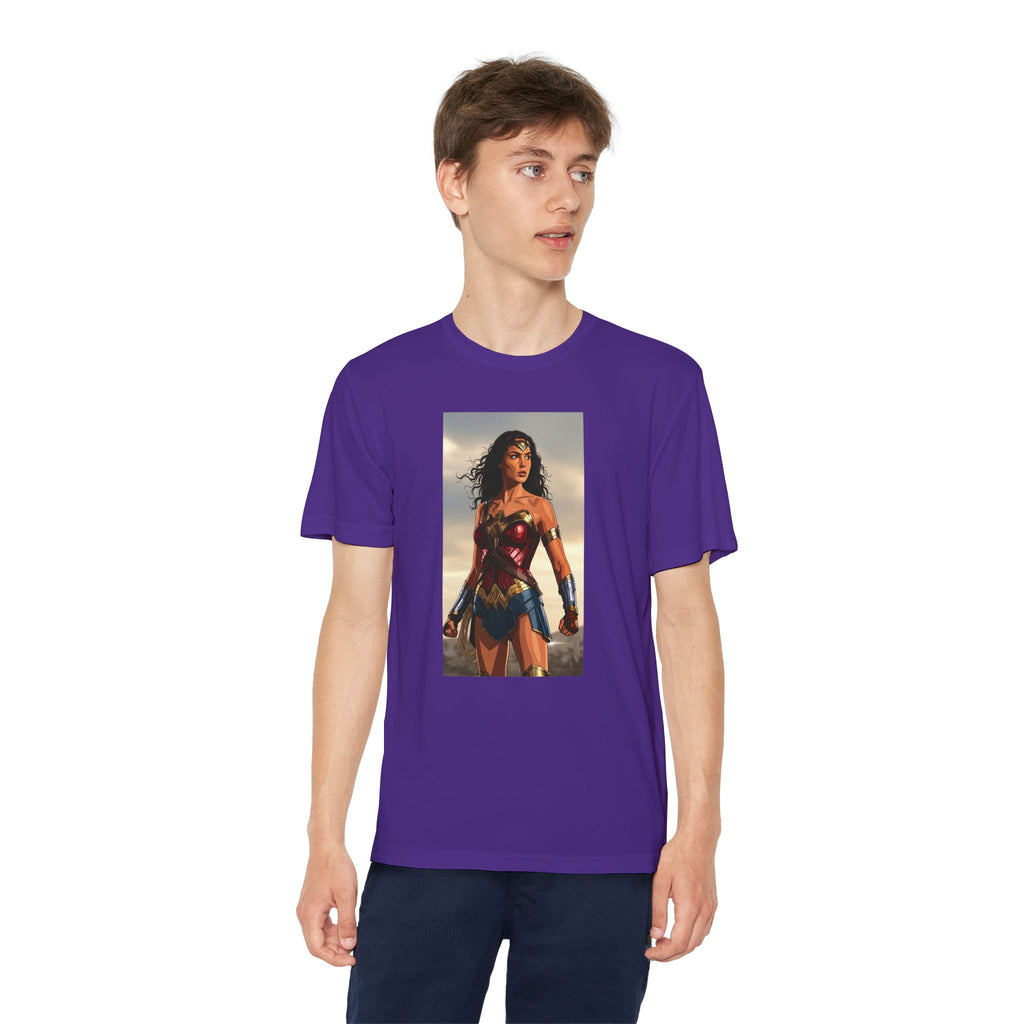 Wonder Woman Superhero Marvel t-shirt, Kids Graphic Tee, Boys Superhero Shirt, Children's Movie Character Top