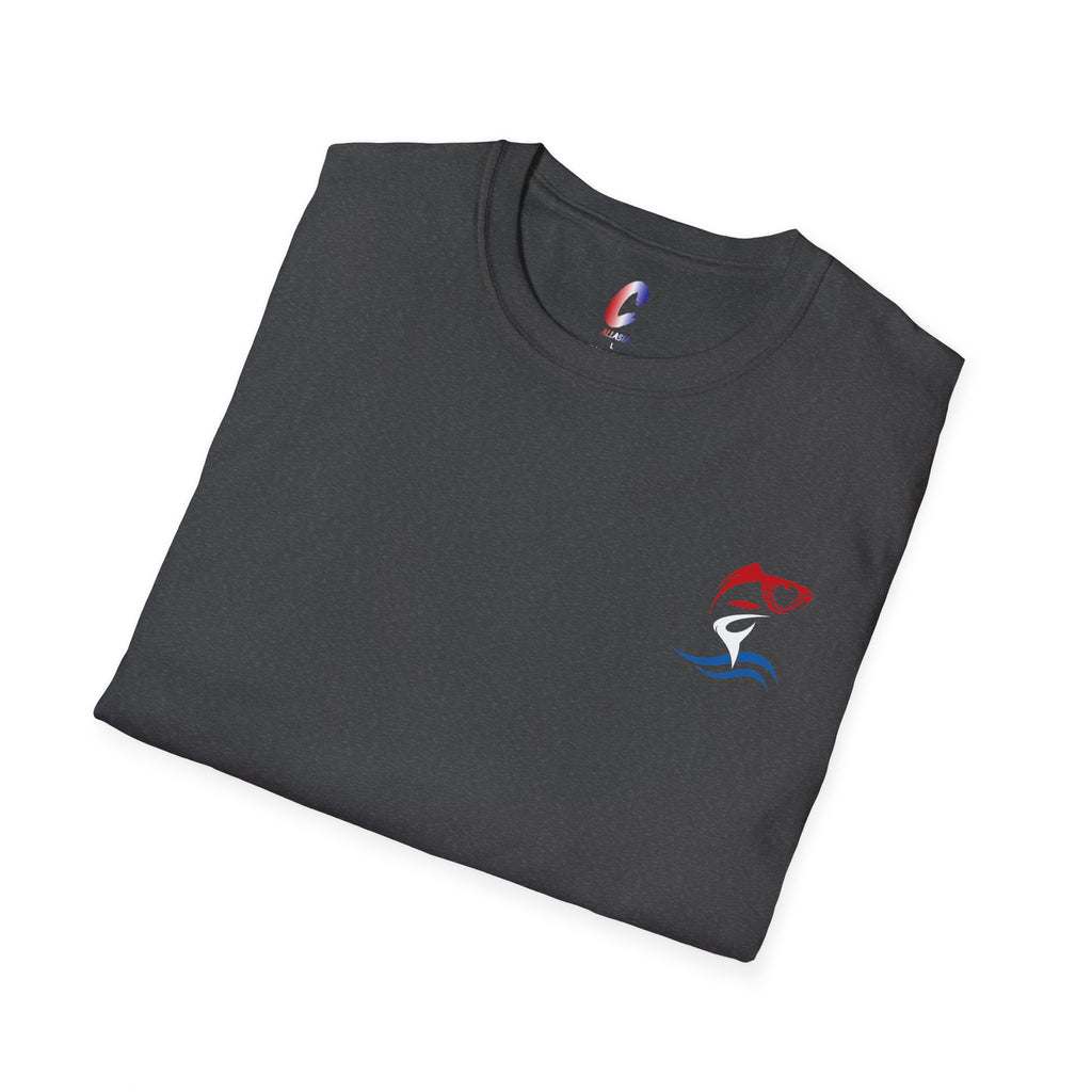 Patriotic Fishing Tshirt, American Flag Tee, 4th of July Shirt, USA Independence Day Top, Patriotic Graphic Tee, Unisex Patriotic