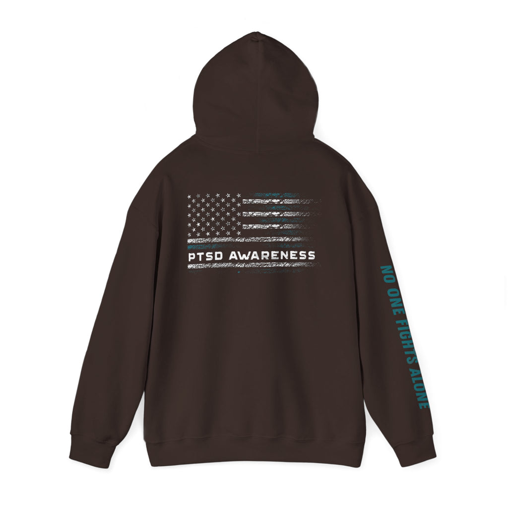 PTSD Aweness Patriotic Hoodie