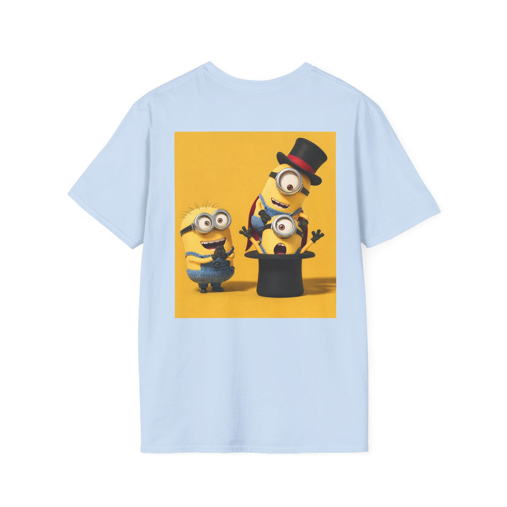 Minions Despicable Me Youth T-Shirt Gru Movie Fan Tee, Unisex Softstyle Shirt, Kids Birthday Gift, Cartoon Character Top, Funny Graphic Tee