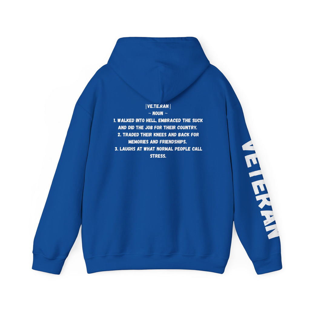 Veteran Patriotic Hoodie ~ Rebel Spirit Unisex Hoodie