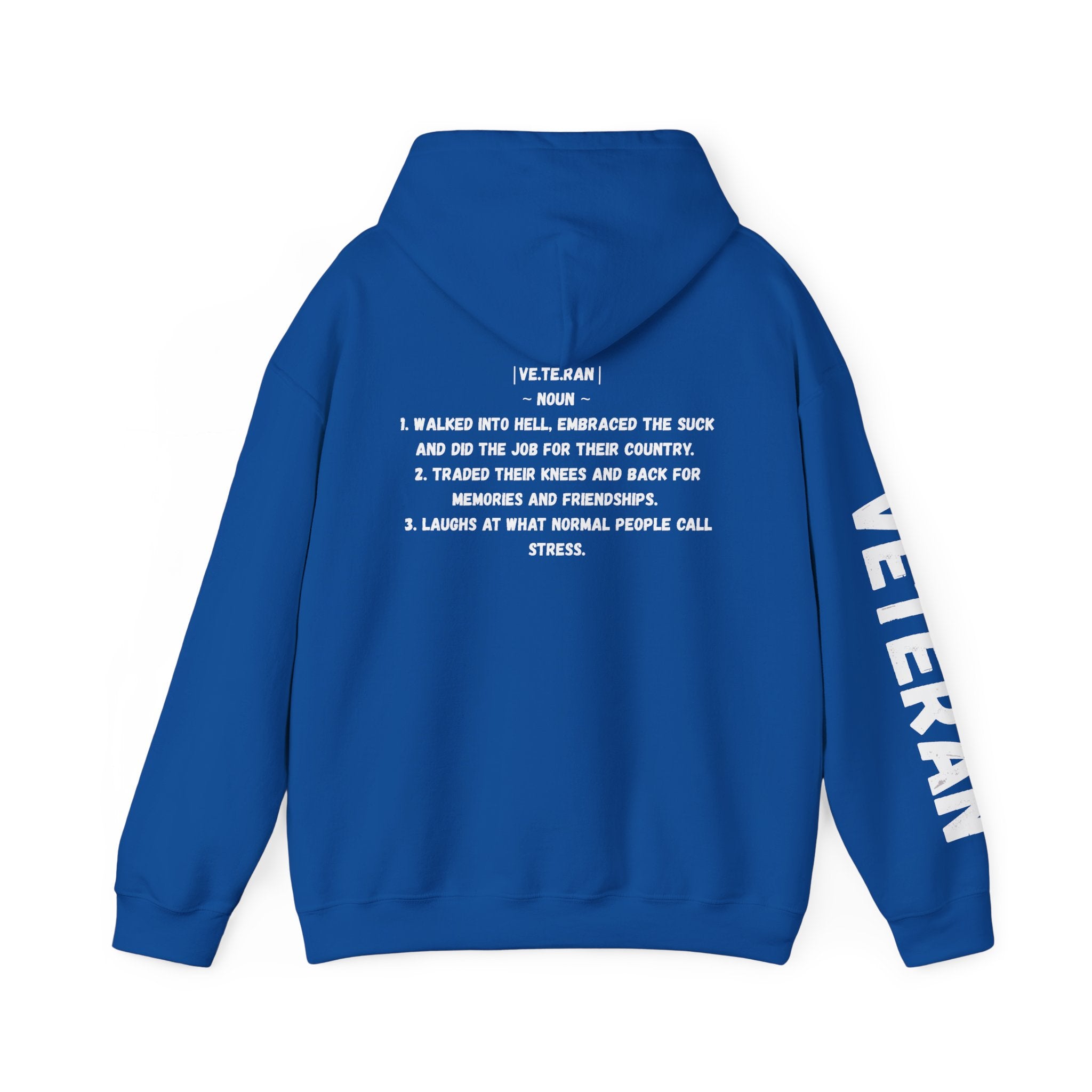 Veteran Patriotic Hoodie ~ Rebel Spirit Unisex Hoodie