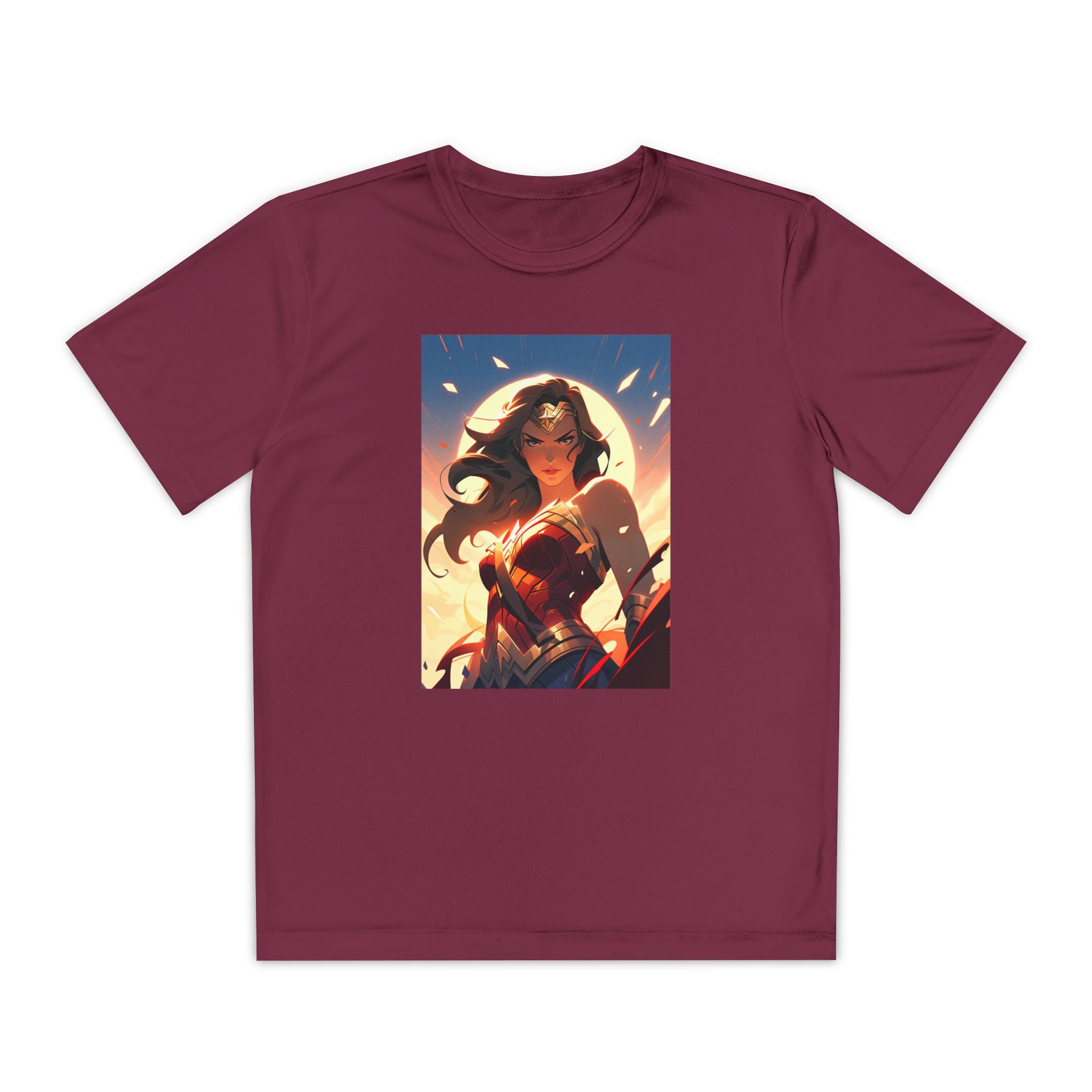 Wonder Woman Superhero Marvel t-shirt, Kids Graphic Tee, Boys Superhero Shirt, Children's Movie Character Top