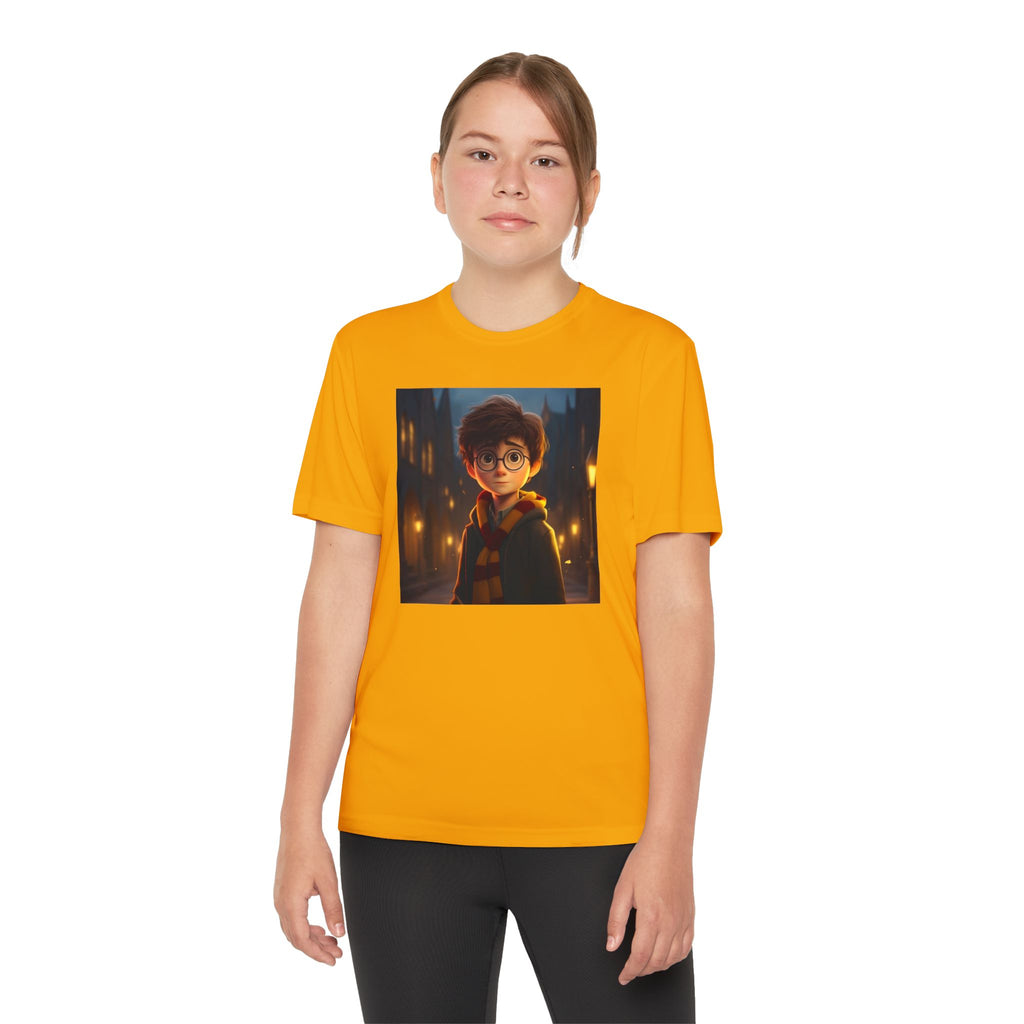 Youth Competitor Tee - Harry Potter, Wizard School Shirt, Magical Kids Top, Hogwarts Fan Gift, Sorcerer's Stone T-Shirt