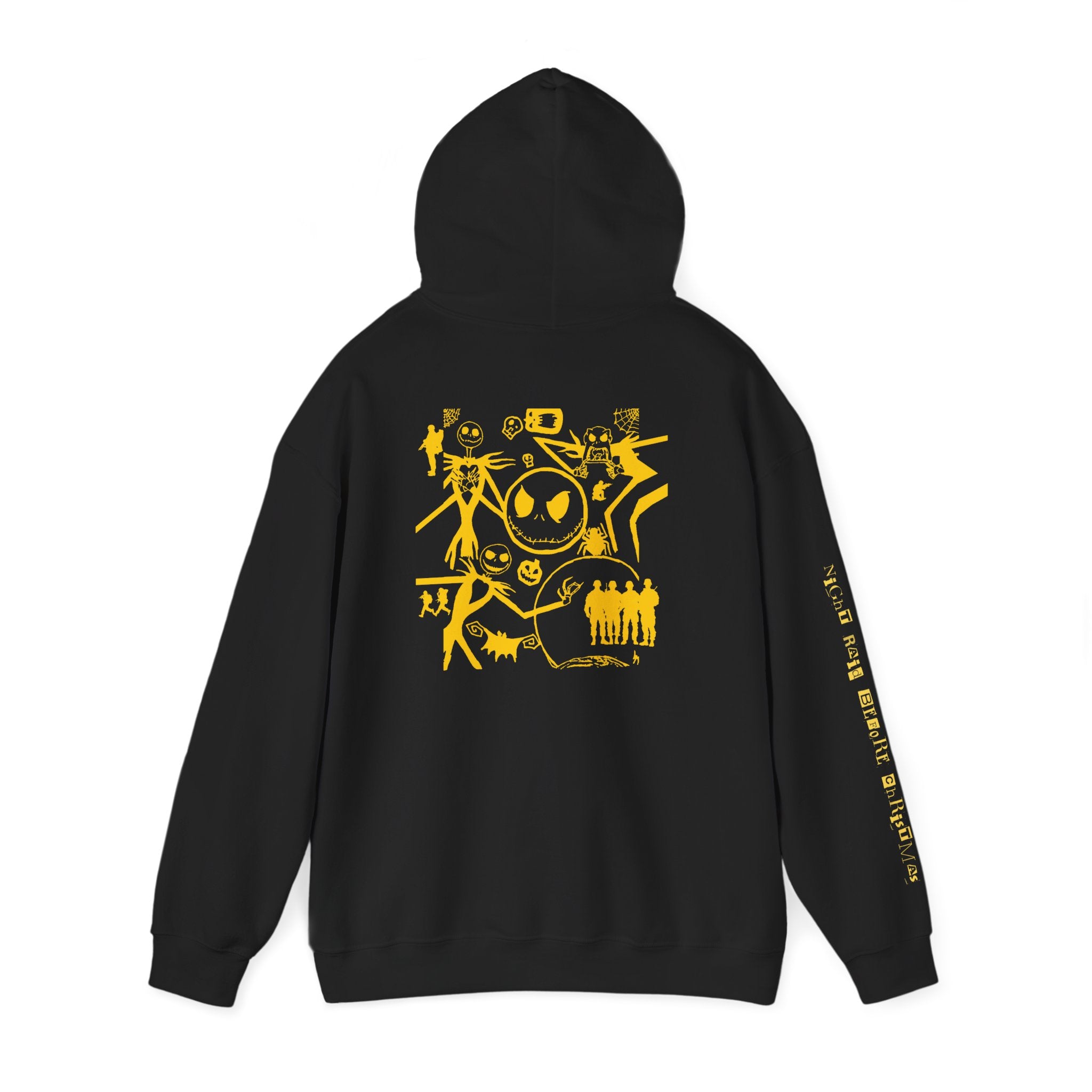 Night Raid Before Christmas Patriotic Hoodie Rebel Spirit Unisex Hoodie
