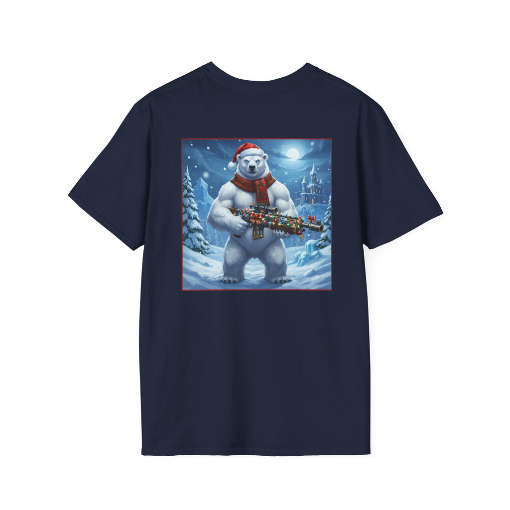 Yule Guard Patriotic Christmas Holiday ~ Unisex Softstyle T-Shirt