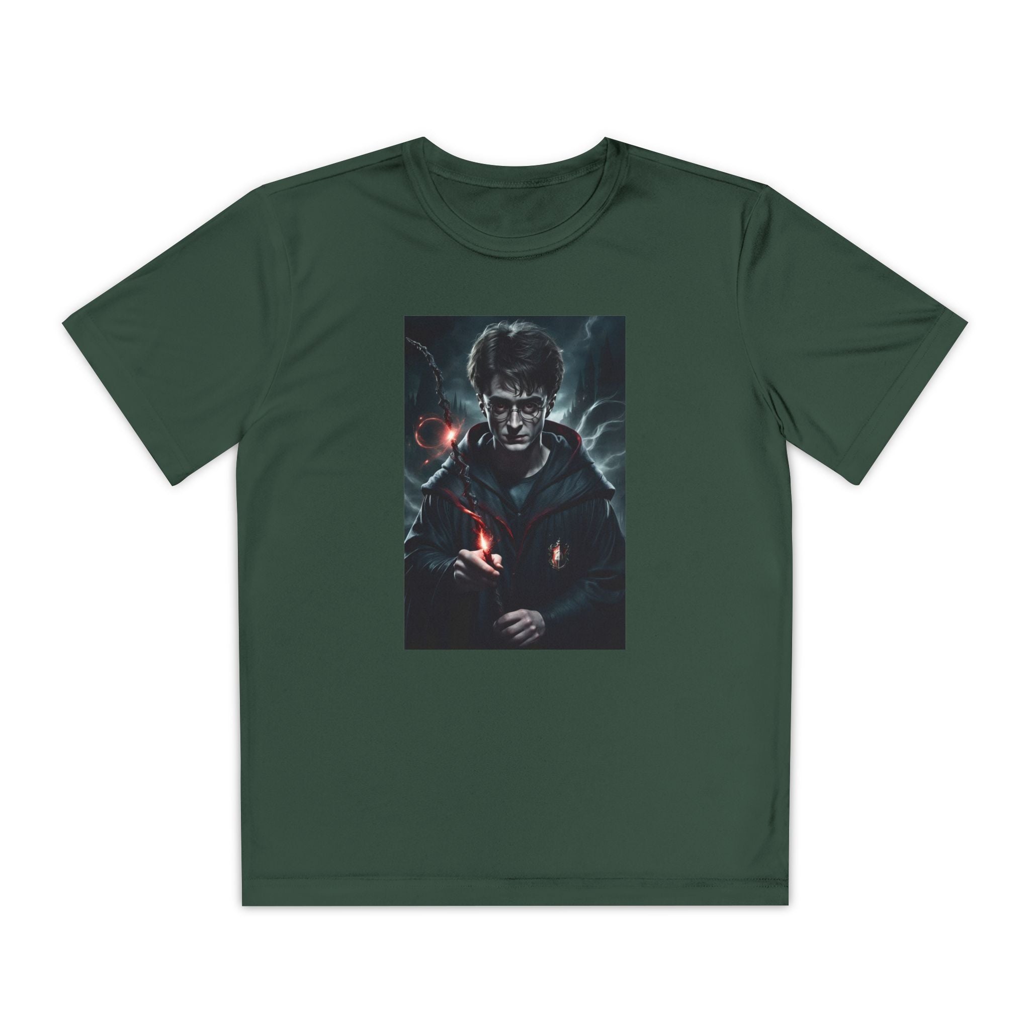 Youth Competitor Tee - Harry Potter, Wizard School Shirt, Magical Kids Top, Hogwarts Fan Gift, Sorcerer's Stone T-Shirt