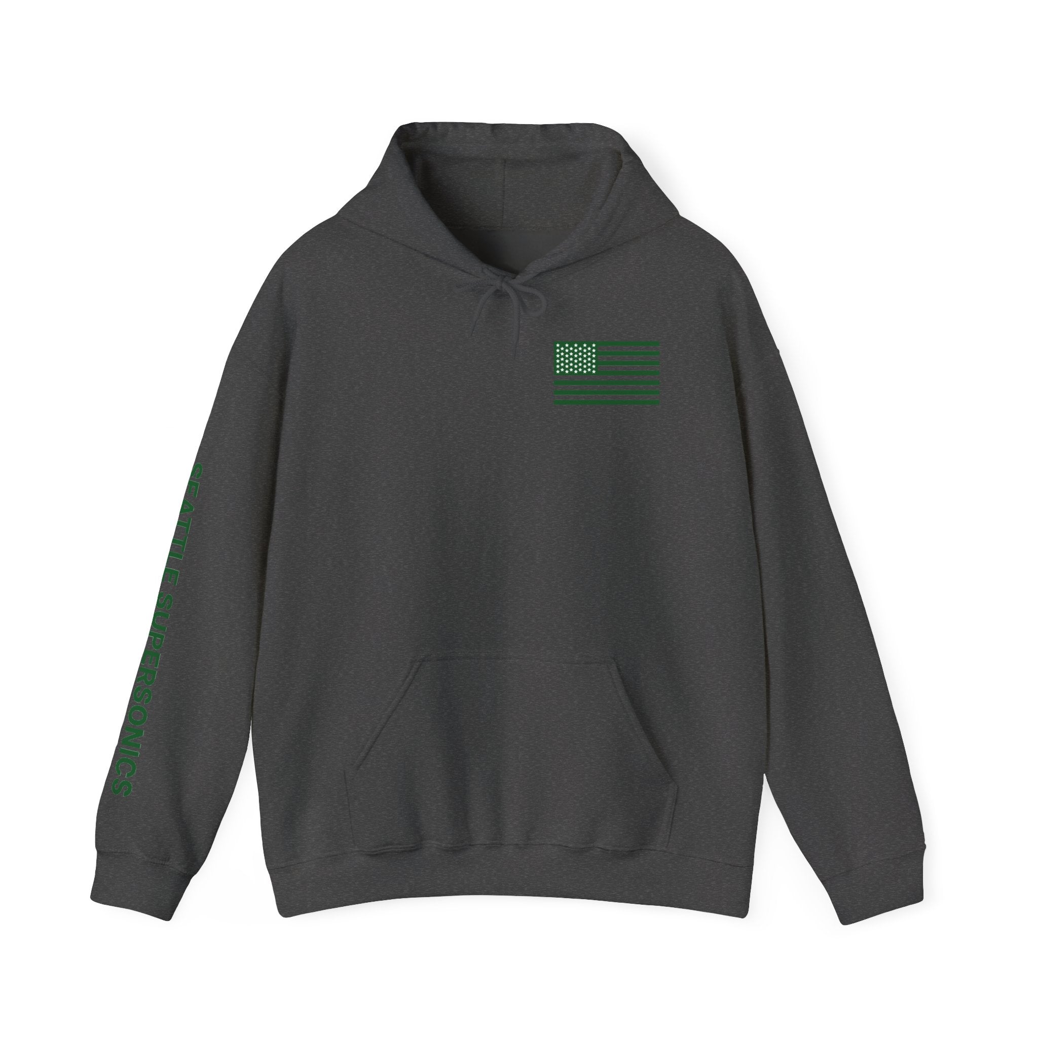 Seattle Supersonics Patriotic Hoodie
