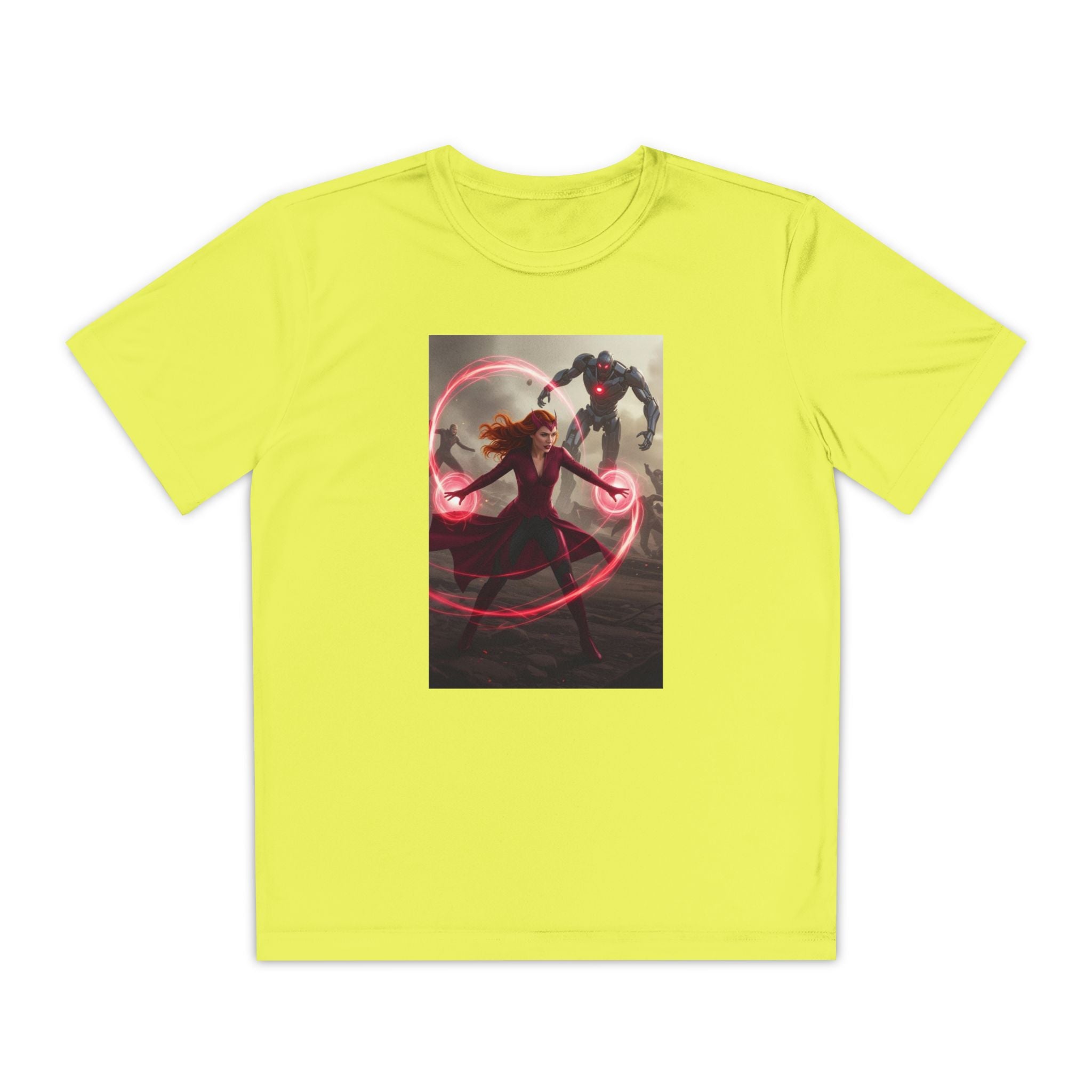 Superhero Youth T-Shirt Sports Graphic Tee, Cool Athletic Shirt for Kids