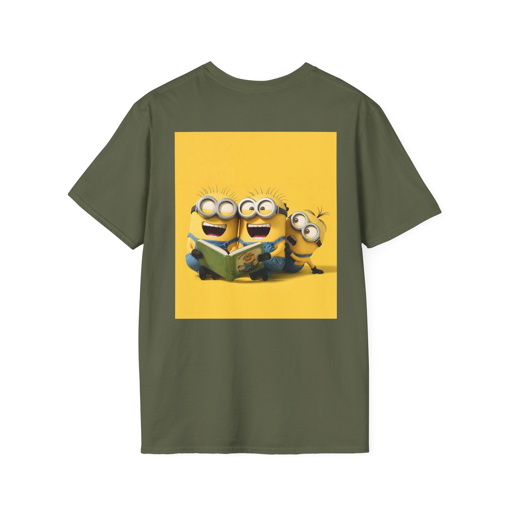 Minions Despicable Me Youth T-Shirt Gru Movie Fan Tee, Unisex Softstyle Shirt, Kids Birthday Gift, Cartoon Character Top, Funny Graphic Tee