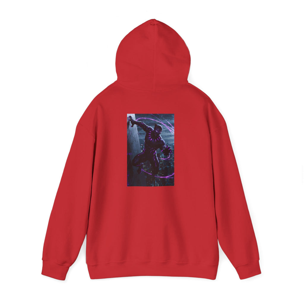 Hooded Sweatshirt - The Black Panther Design