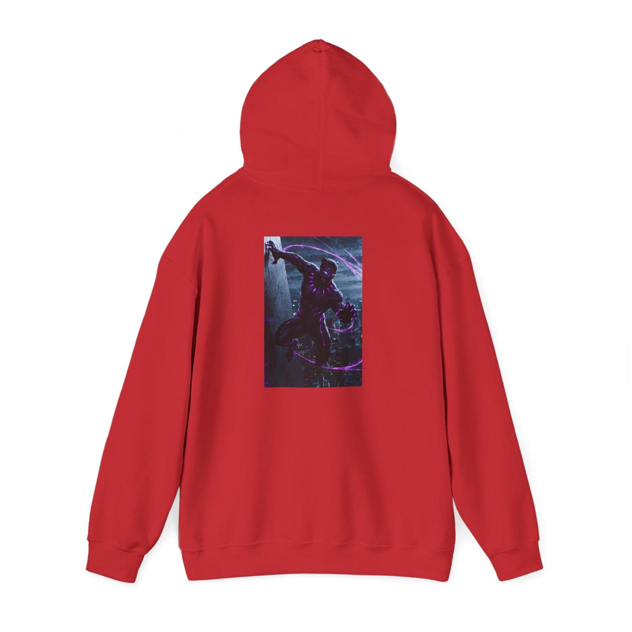 Hooded Sweatshirt - The Black Panther Design