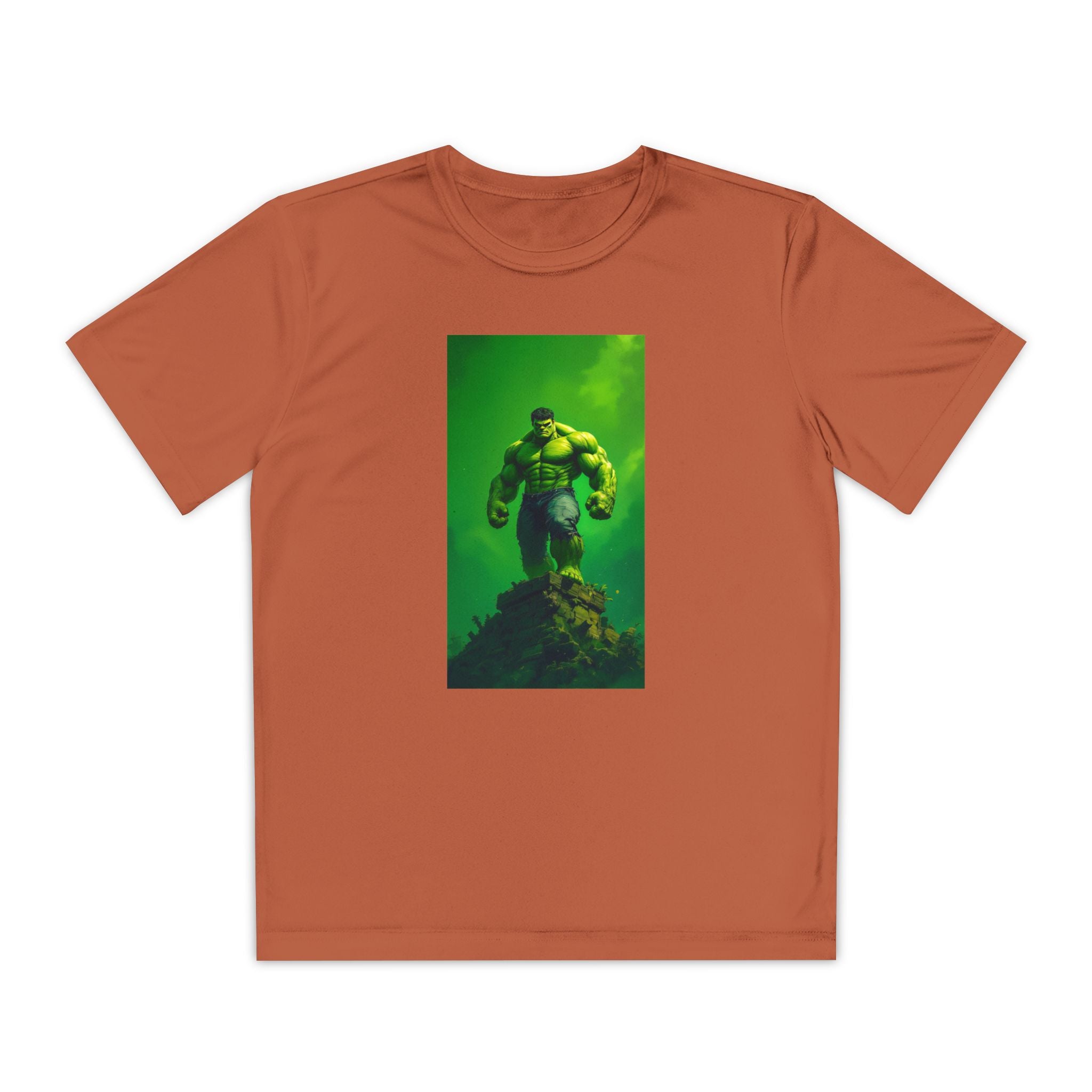 The Incredible Hulk Superhero Marvel Patriotic, Kids Graphic T-Shirt, Boys Hero Top, Girls Comic Book Clothing, Birthday
