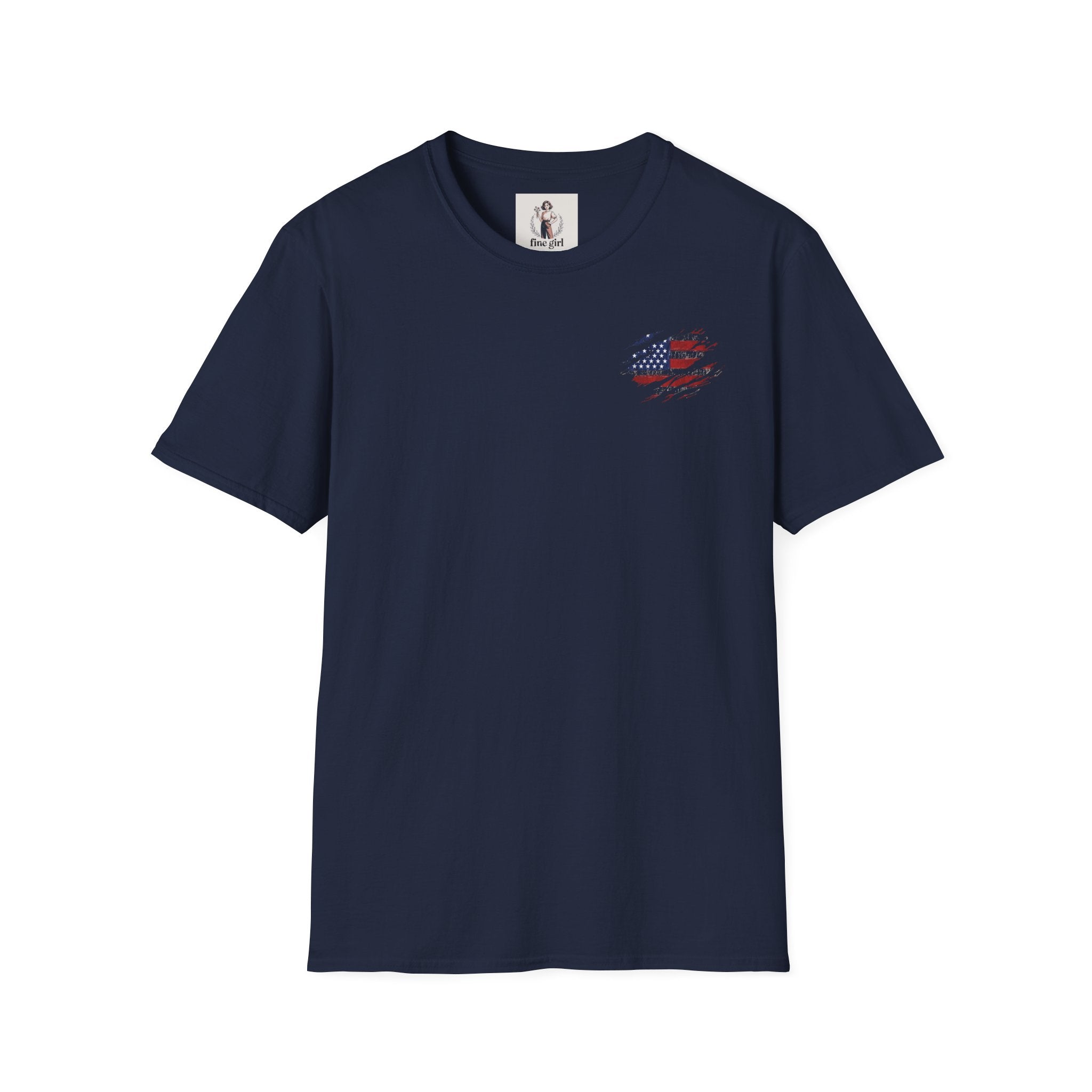 Paramedic Patriotic T-Shirt - USA Flag Tee, Fourth of July Shirt, American Pride Top, Independence Day Apparel, Red White Blue