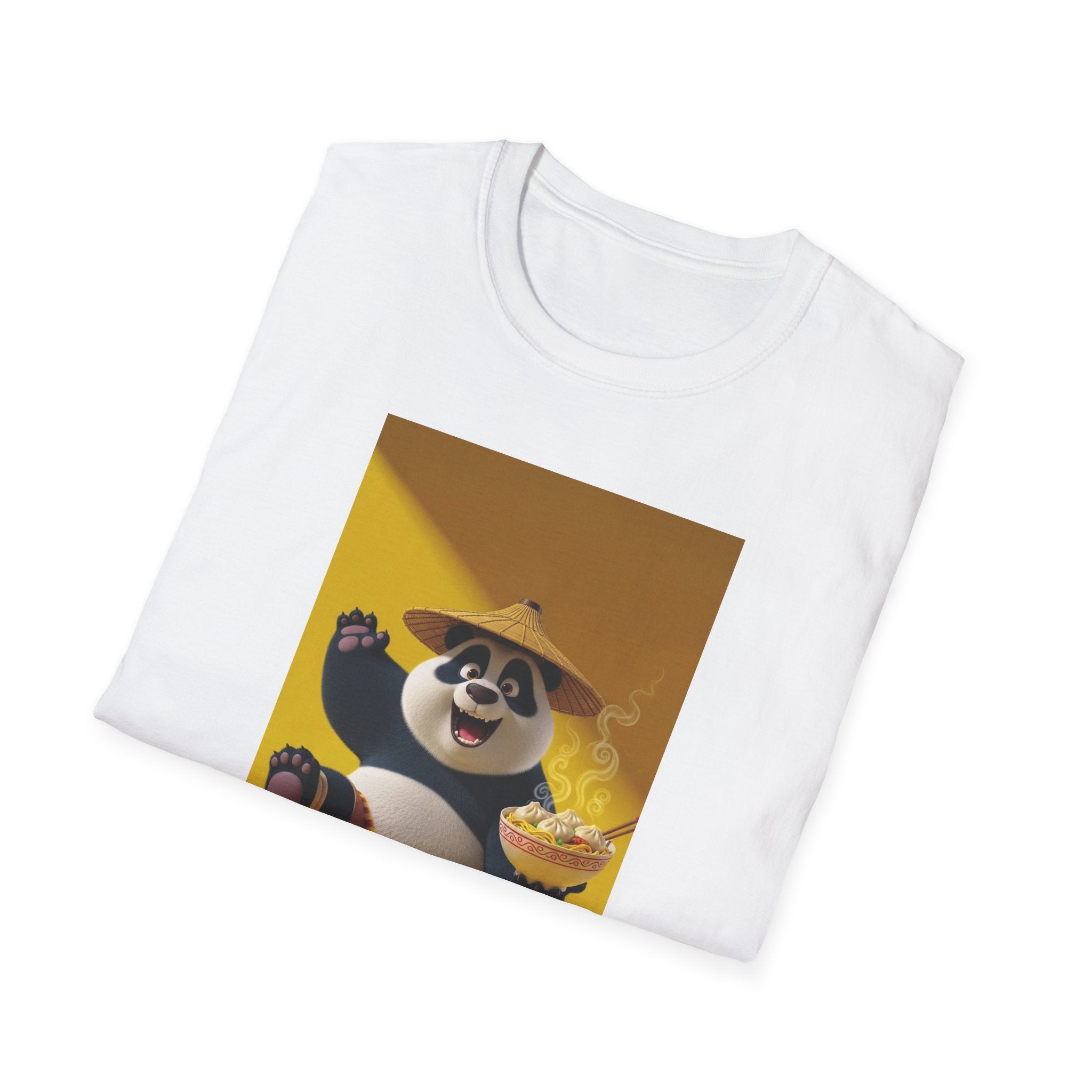 Kung Fu Panda Unisex Softstyle T-Shirt, DreamWorks Animation Youth Competitor Tee, Graphic Tee, Movie Fan Gift, Cult Classic Shirt, Comfy