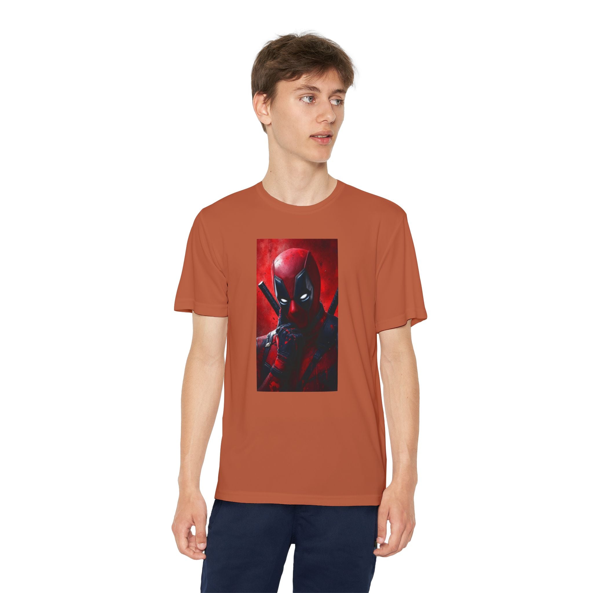 Deadpool Superhero Marvel Patriotic, Kids Graphic T-Shirt, Boys Hero Top, Girls Comic Book Clothing, Birthday