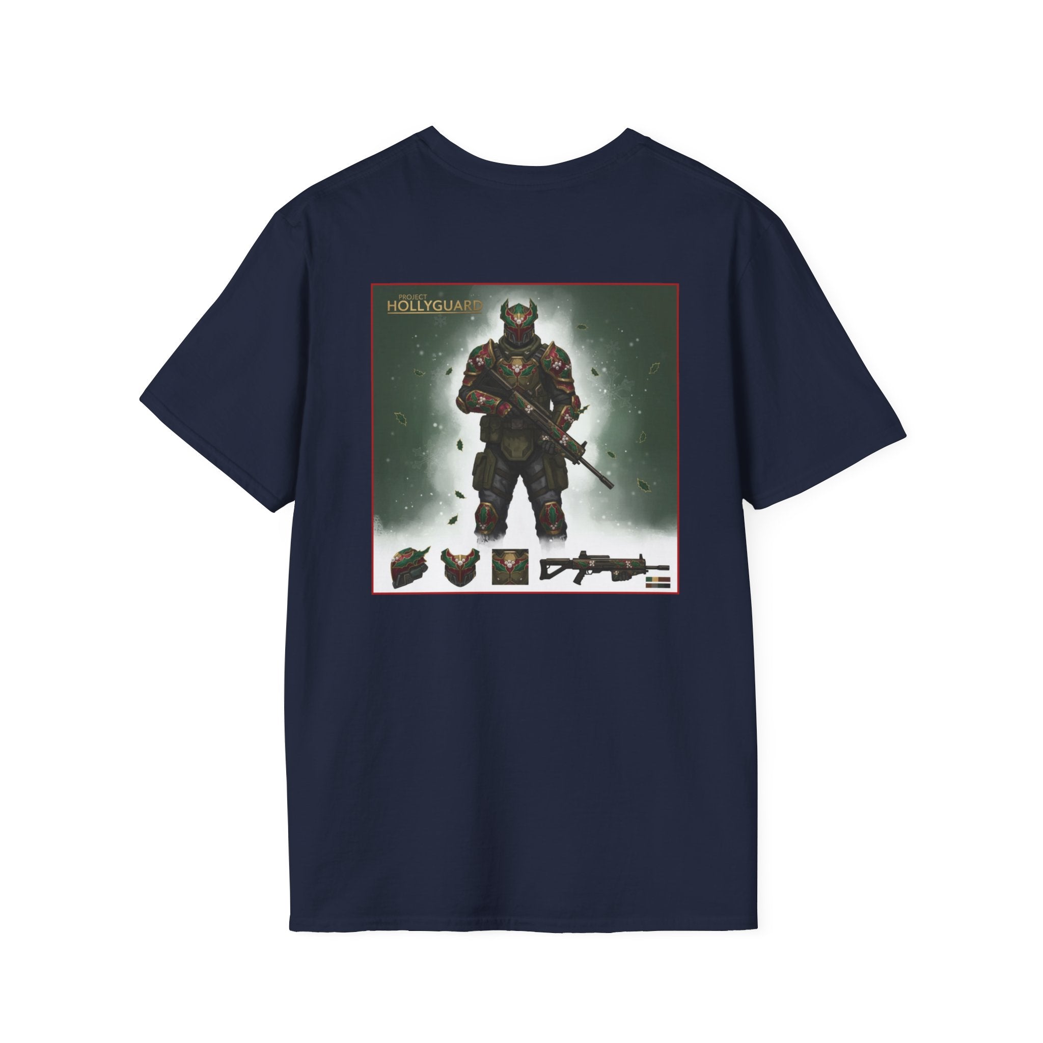 Yule Guard Patriotic Christmas Holiday ~ Unisex Softstyle T-Shirt