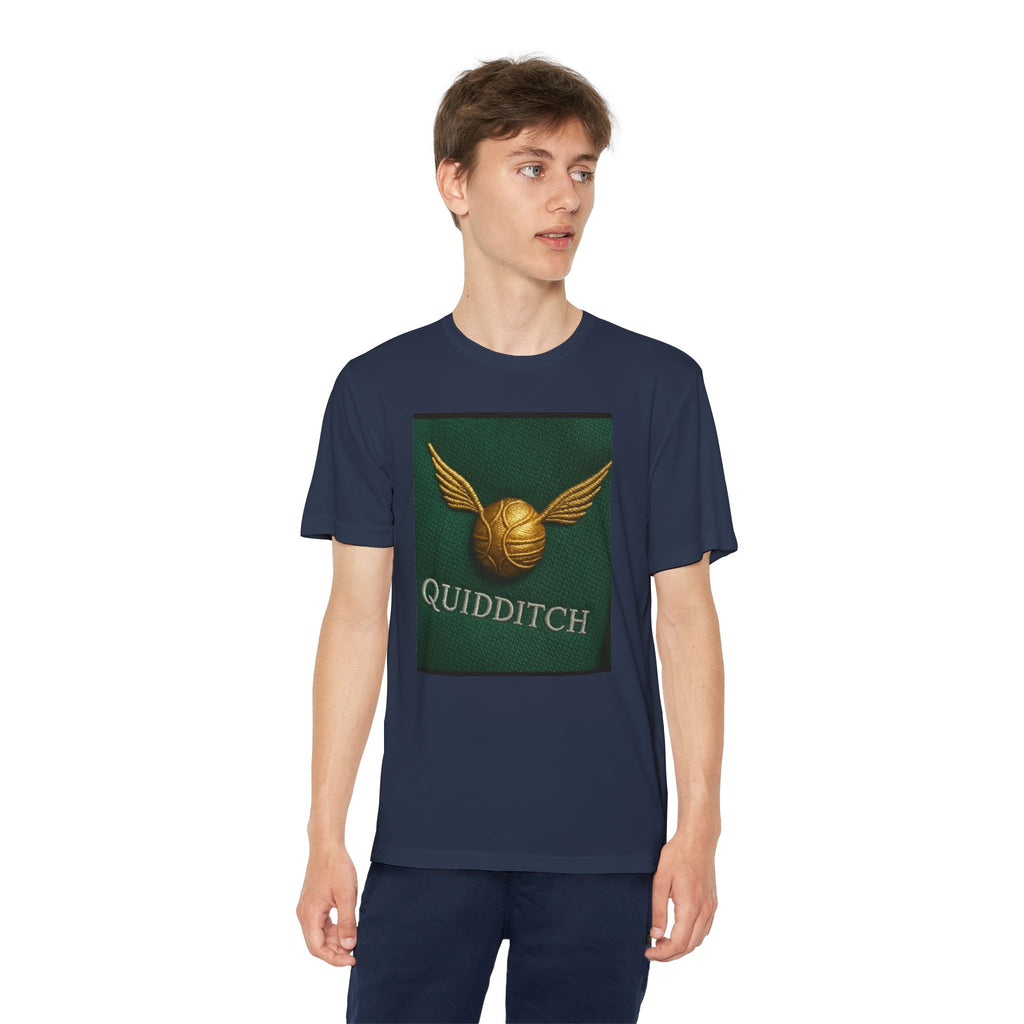 Youth Competitor Tee - Harry Potter, Wizard School Shirt, Magical Kids Top, Hogwarts Fan Gift, Sorcerer's Stone T-Shirt