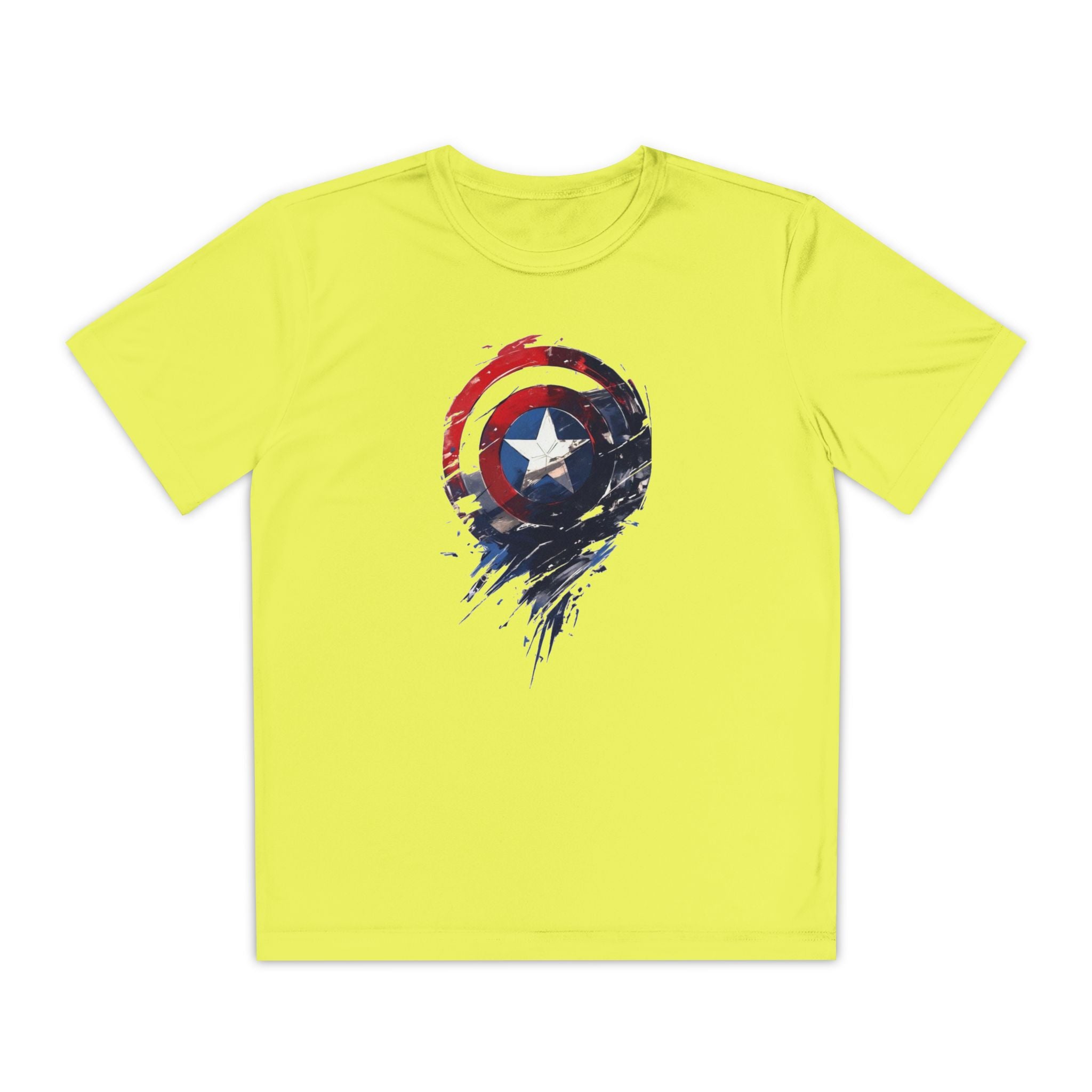 Advengers Youth T-Shirt Sports Graphic Tee, Cool Athletic Shirt for Kids
