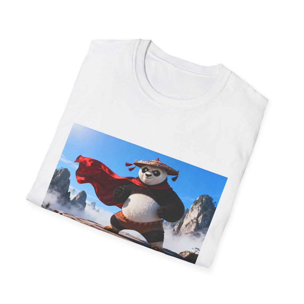 Kung Fu Panda Unisex Softstyle T-Shirt, DreamWorks Animation Youth Competitor Tee, Graphic Tee, Movie Fan Gift, Cult Classic Shirt, Comfy
