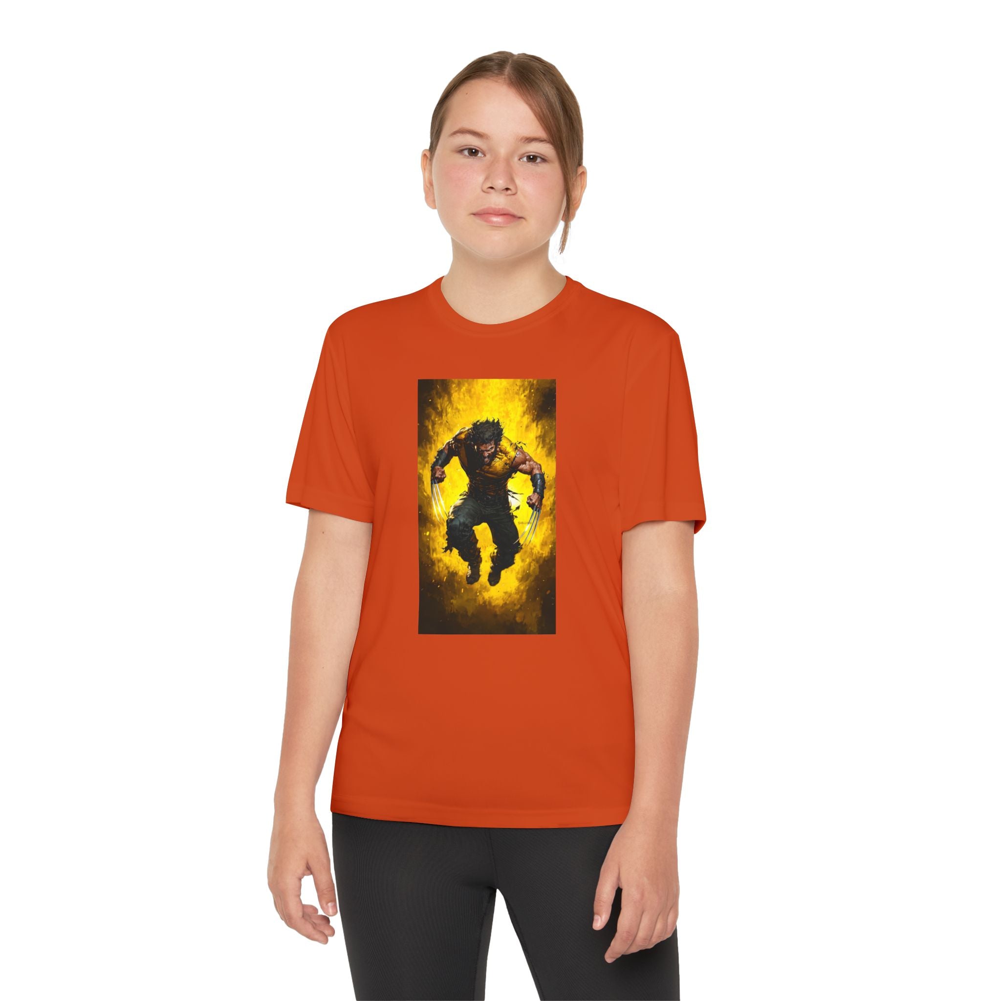 Wolverine Superhero Marvel Patriotic, Kids Graphic T-Shirt, Boys Hero Top, Girls Comic Book Clothing, Birthday