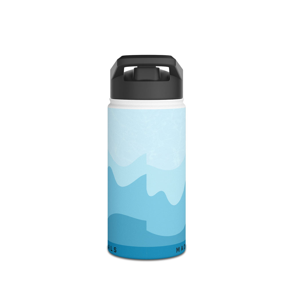 Aqua Stainless Steel Water Bottle, Eco-Friendly Hydration for Travel, Sports, Yoga, Gifts, Outdoor Adventures