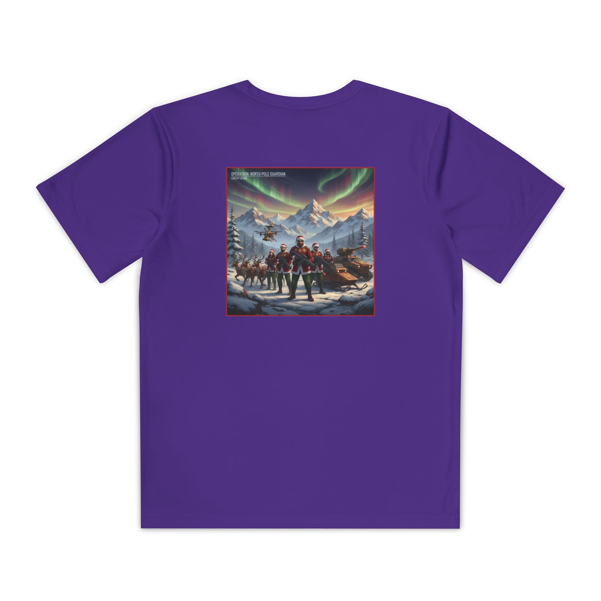 Yule Guard Patriotic Christmas Holiday ~ Youth T-Shirt, Unisex Softstyle T-Shirt