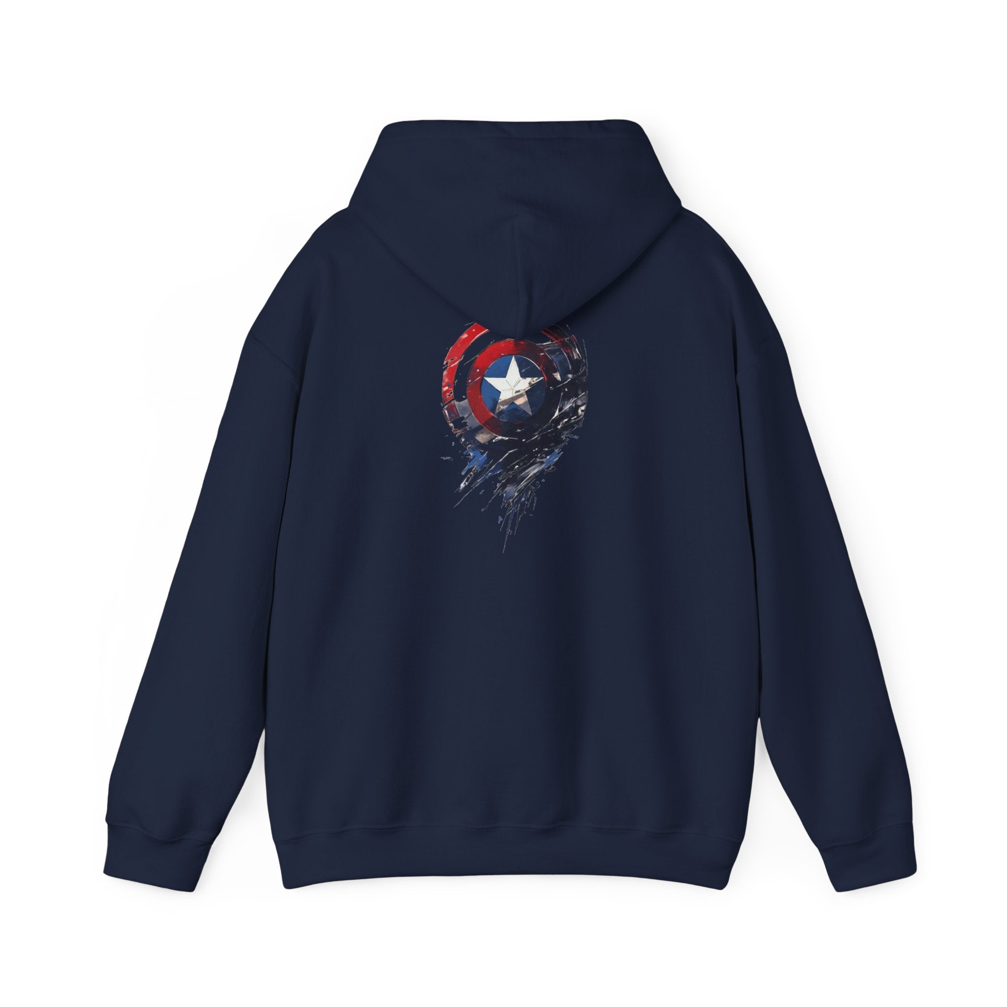 Hooded Sweatshirt - Captain America Design