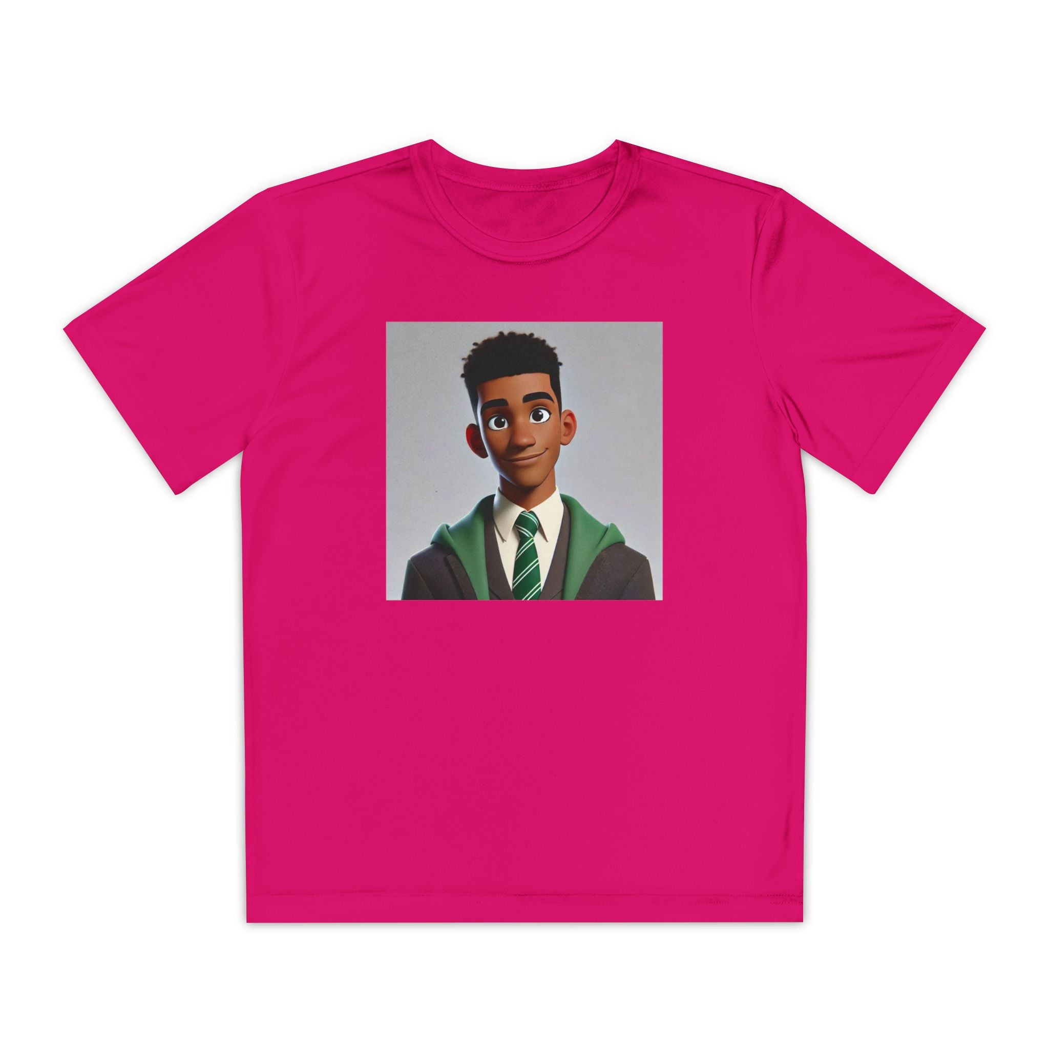 Youth Competitor Tee - Harry Potter, Wizard School Shirt, Magical Kids Top, Hogwarts Fan Gift, Sorcerer's Stone T-Shirt