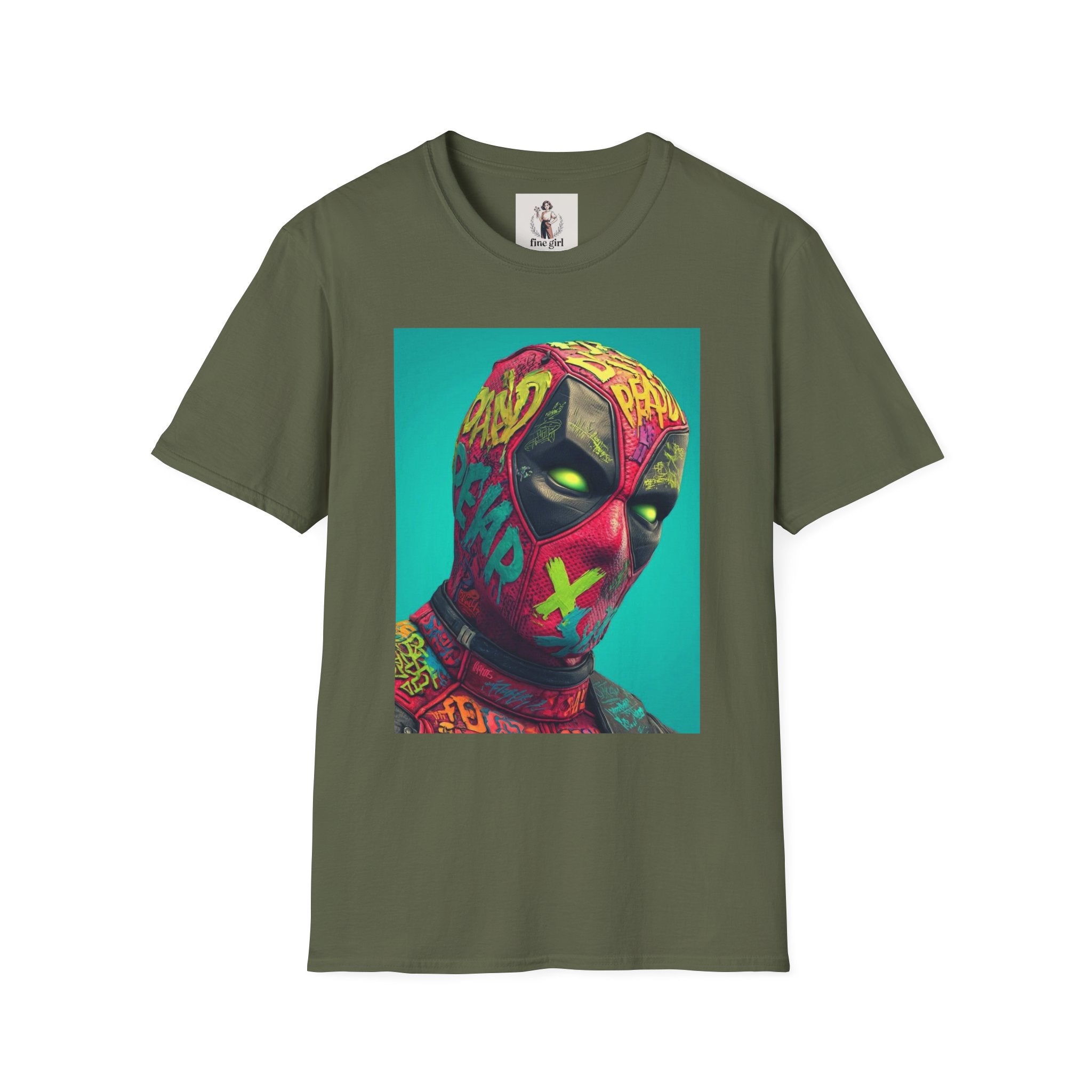 Deadpool Hero Unisex Softstyle T-Shirt