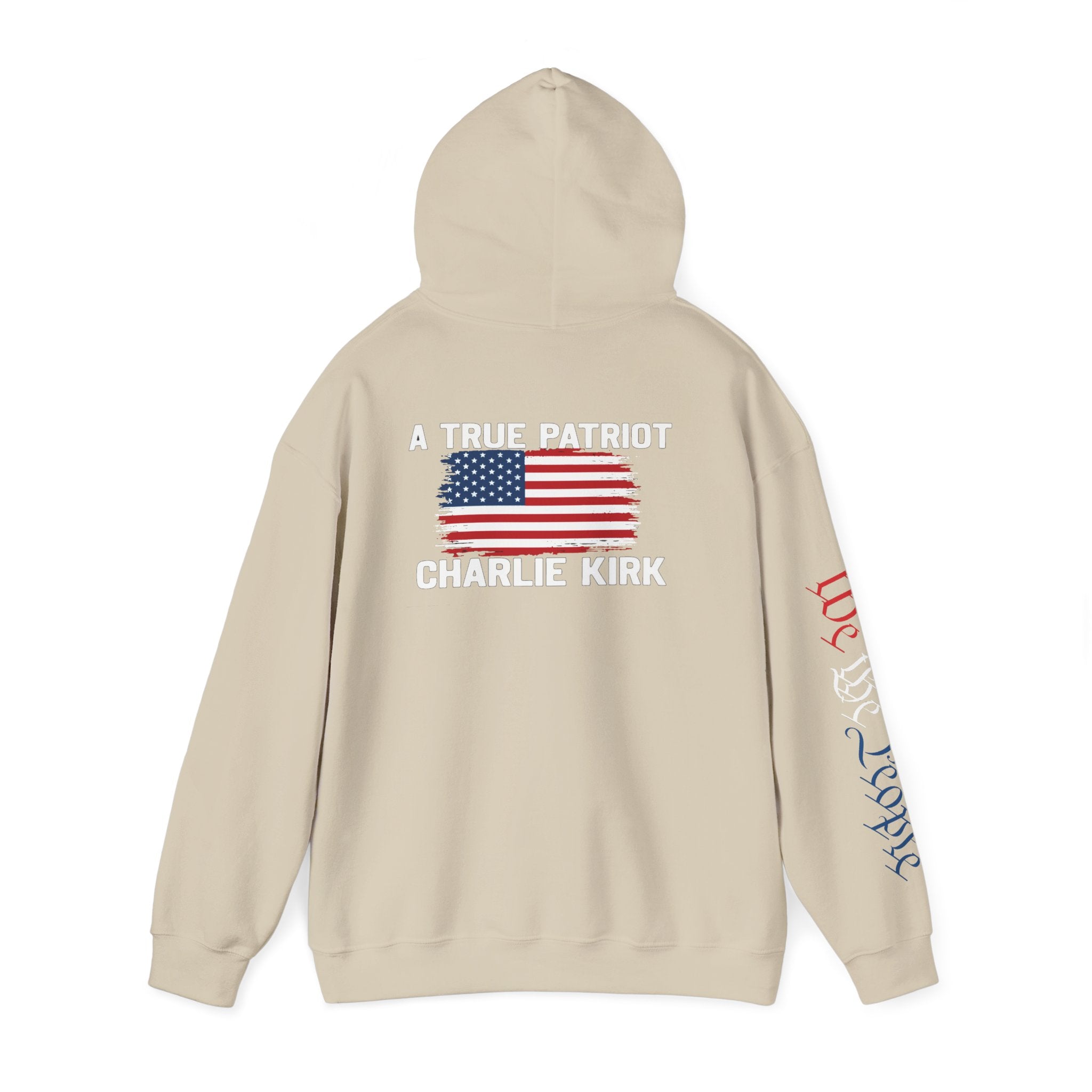 Charlie kirk Patriotic Hoodie Rebel Spirit Unisex Hoodie