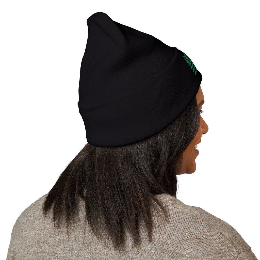 St. Patrick's Day Embroidered Beanie — Classic Cuffed Beanie