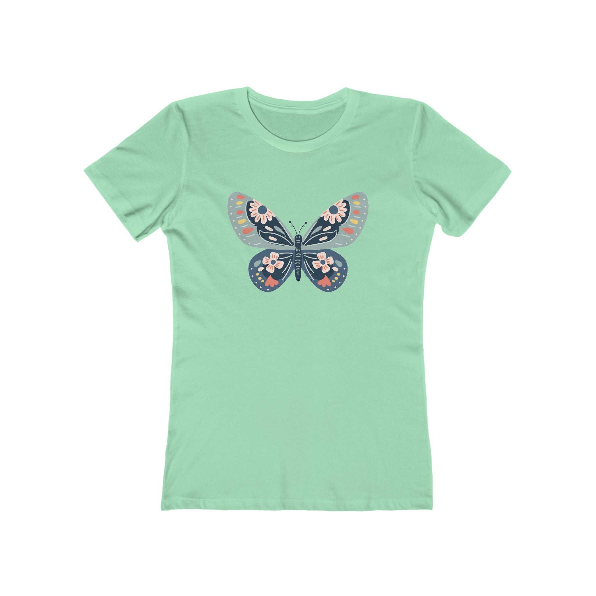 Butterfly Women's Tshirt, Butterfly Graphic Tee, Women's Butterfly Shirt, Butterfly Print Shirt, Boho Butterfly Tee