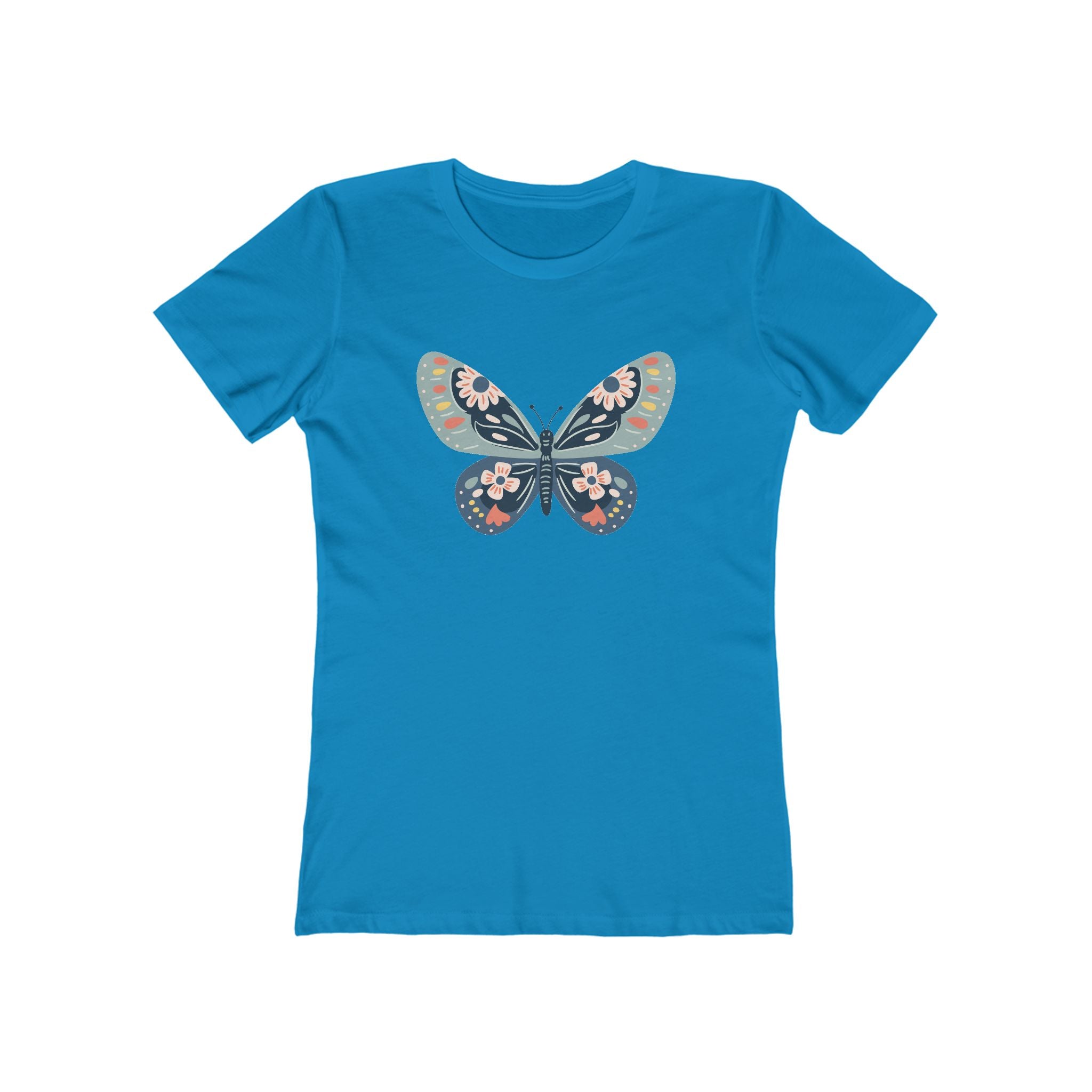 Butterfly Women's Tshirt, Butterfly Graphic Tee, Women's Butterfly Shirt, Butterfly Print Shirt, Boho Butterfly Tee