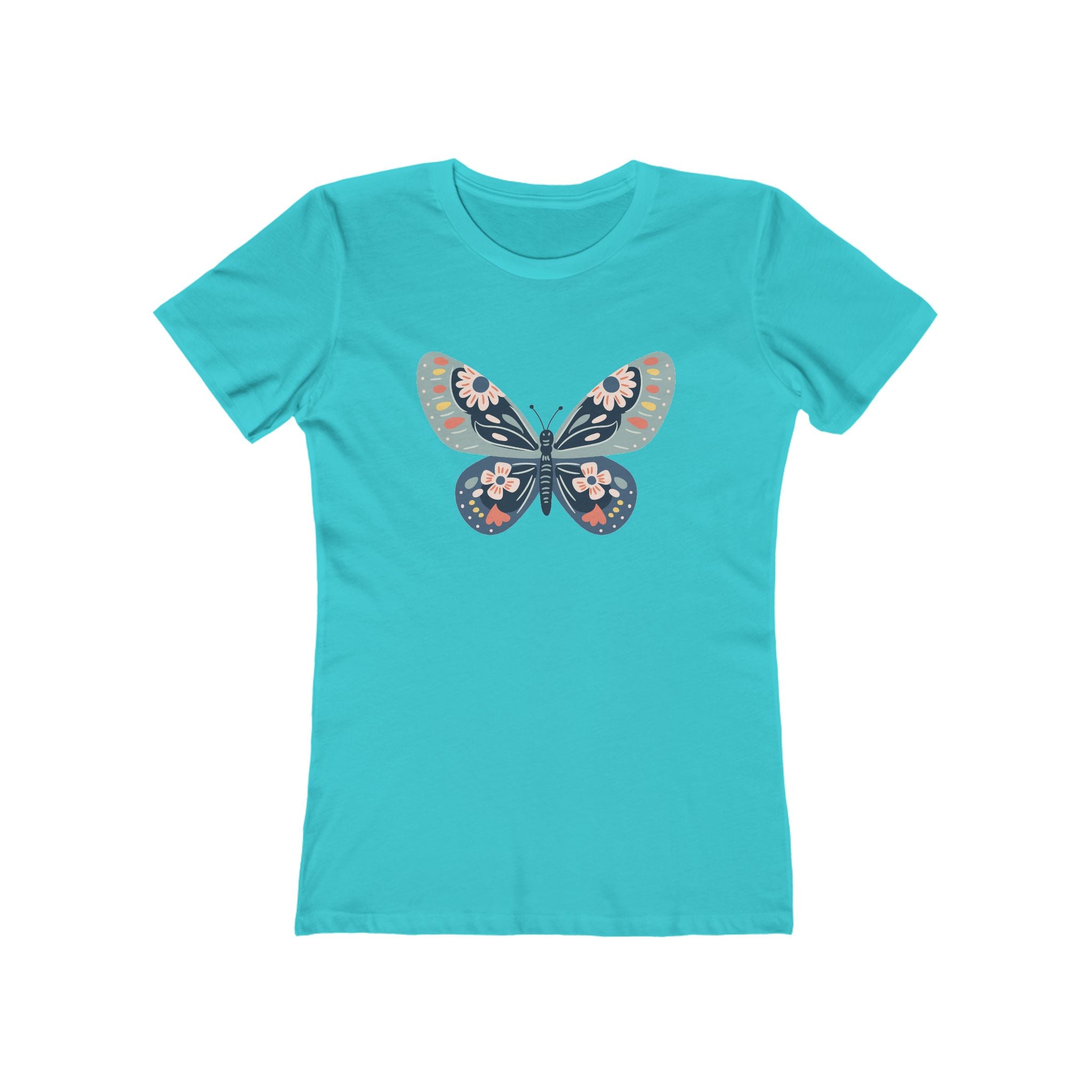 Butterfly Women's Tshirt, Butterfly Graphic Tee, Women's Butterfly Shirt, Butterfly Print Shirt, Boho Butterfly Tee