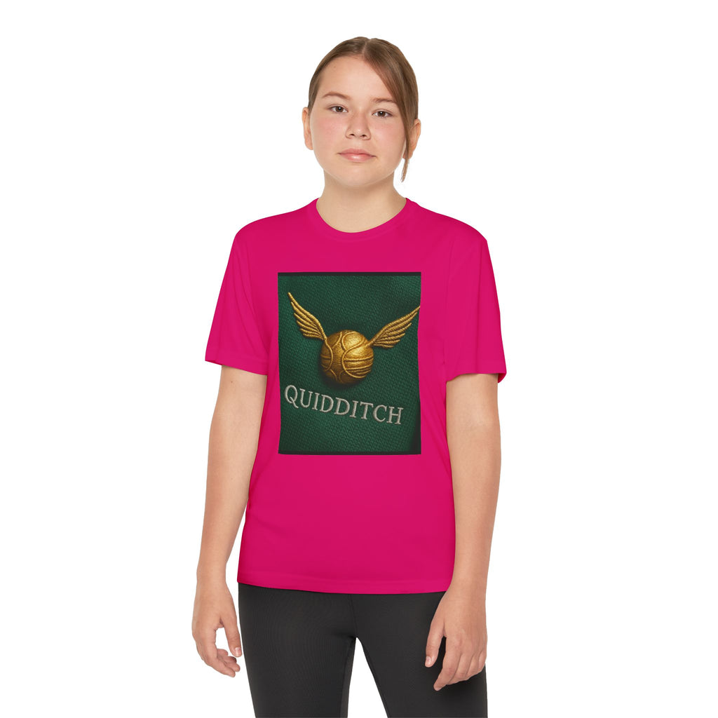 Youth Competitor Tee - Harry Potter, Wizard School Shirt, Magical Kids Top, Hogwarts Fan Gift, Sorcerer's Stone T-Shirt