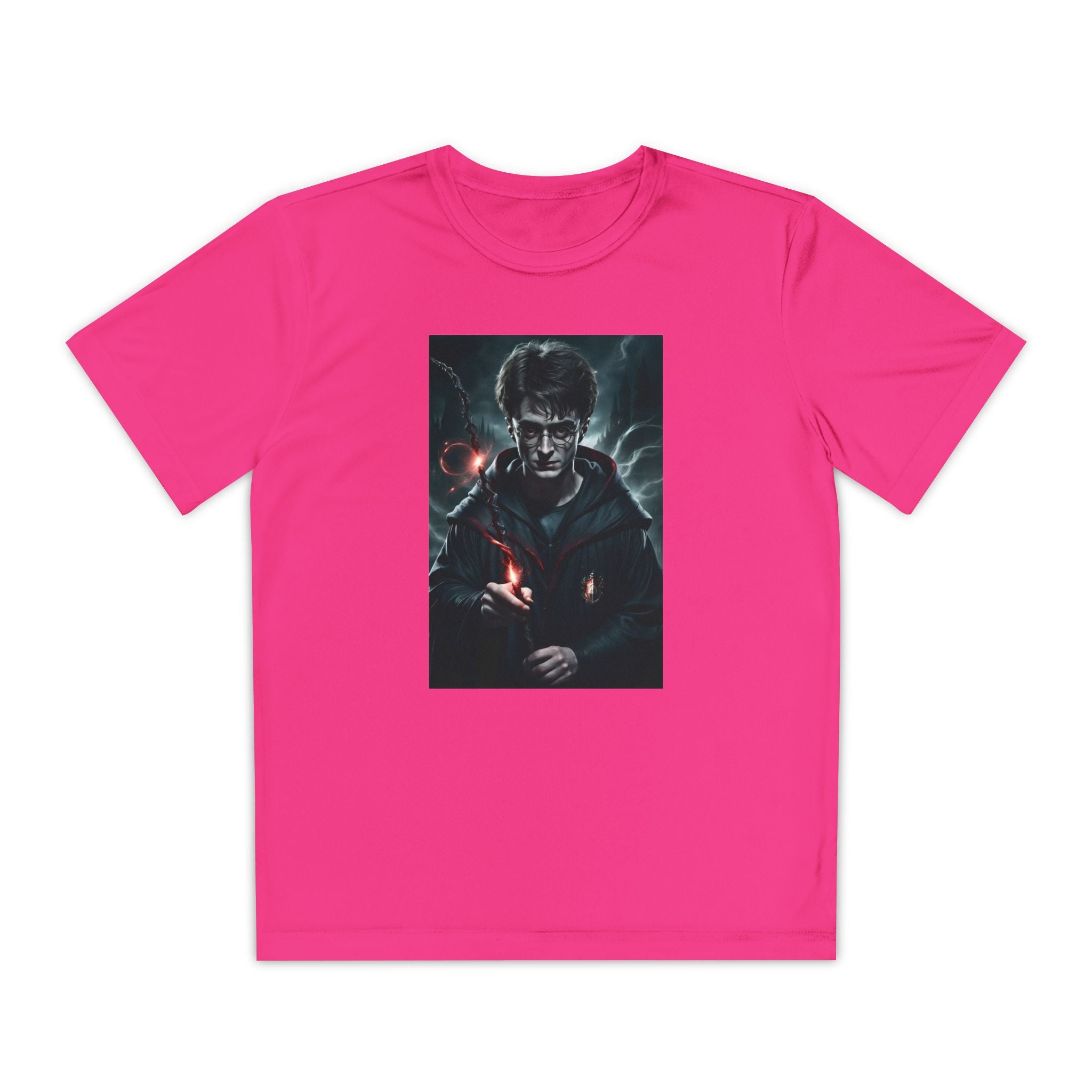 Youth Competitor Tee - Harry Potter, Wizard School Shirt, Magical Kids Top, Hogwarts Fan Gift, Sorcerer's Stone T-Shirt