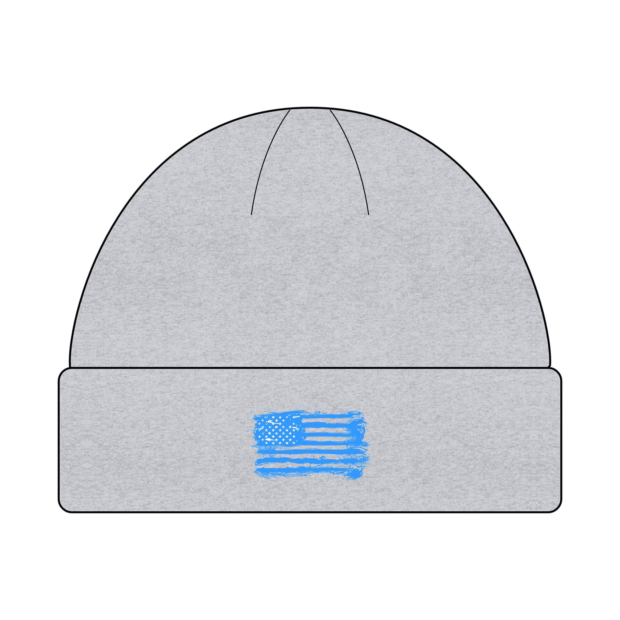 Patriotic Beanie, USA Flag Hat, Winter Cap, Knit Beanie, Red White Blue Skull Cap, American Flag Toboggan
