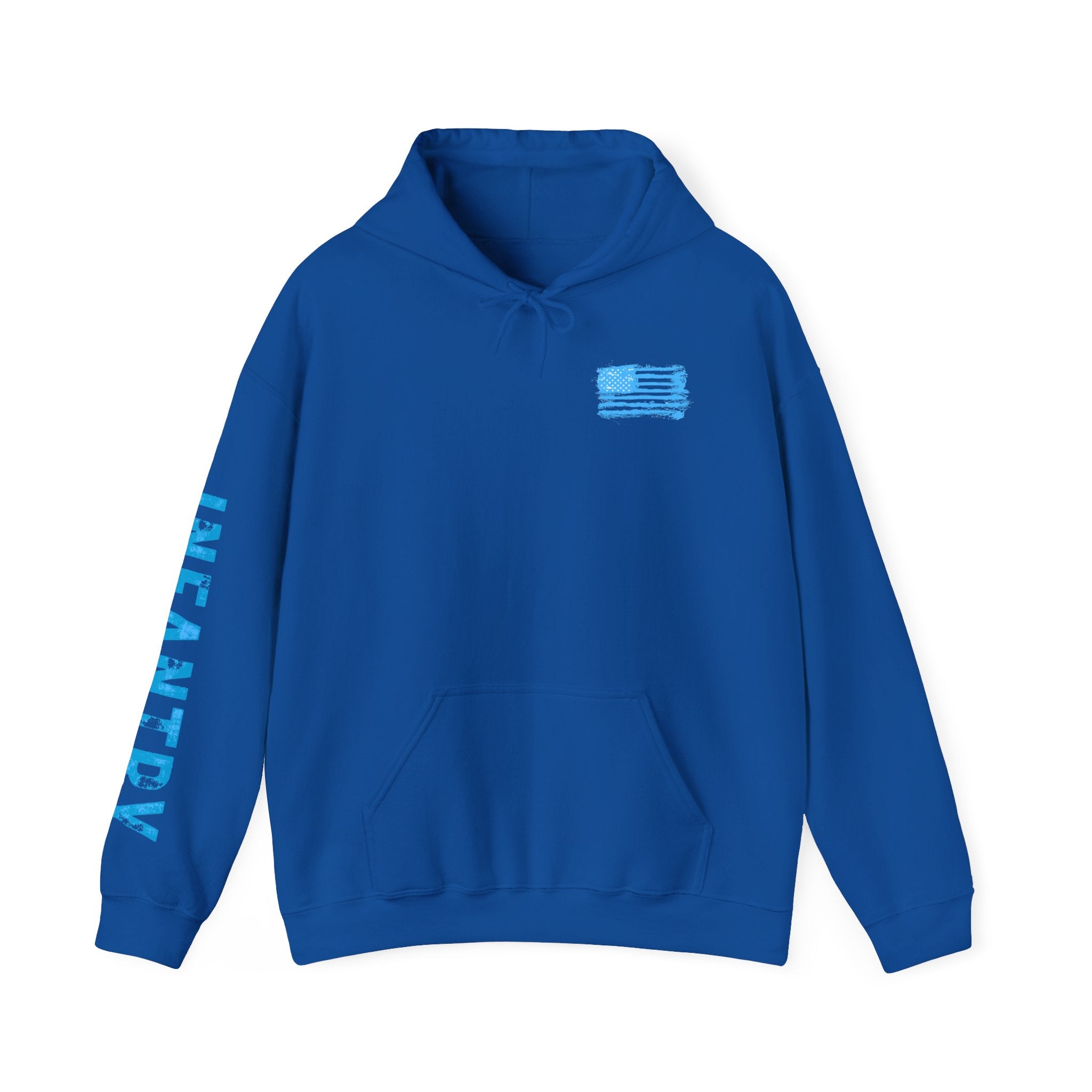 Hooded Sweatshirt - 11B (Infantry) Design