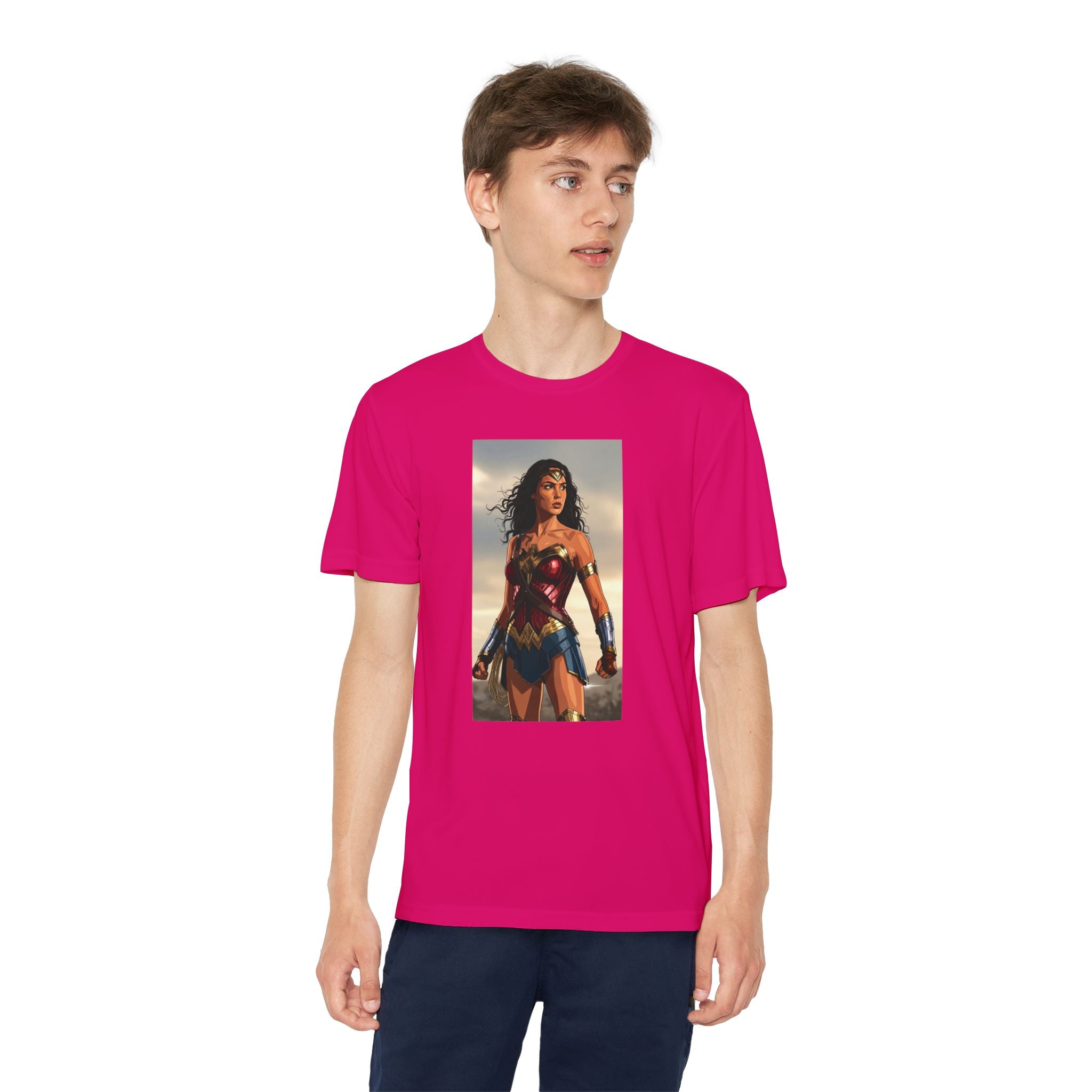 Wonder Woman Superhero Marvel t-shirt, Kids Graphic Tee, Boys Superhero Shirt, Children's Movie Character Top