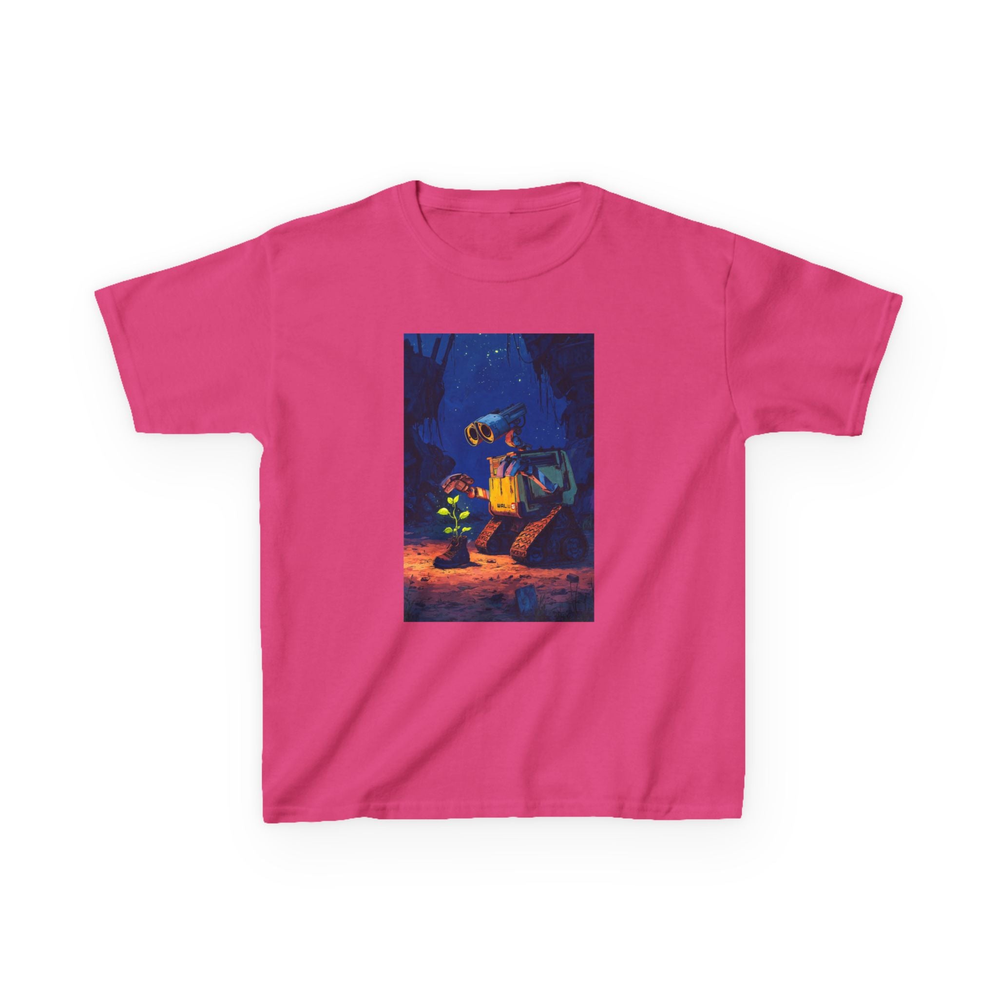 Wall-E Kids Tee, Retro Kids Shirt, Movie Themed Shirt, Fun Kids Outfit, Gift for Movie Lovers, Kids Cotton Tee