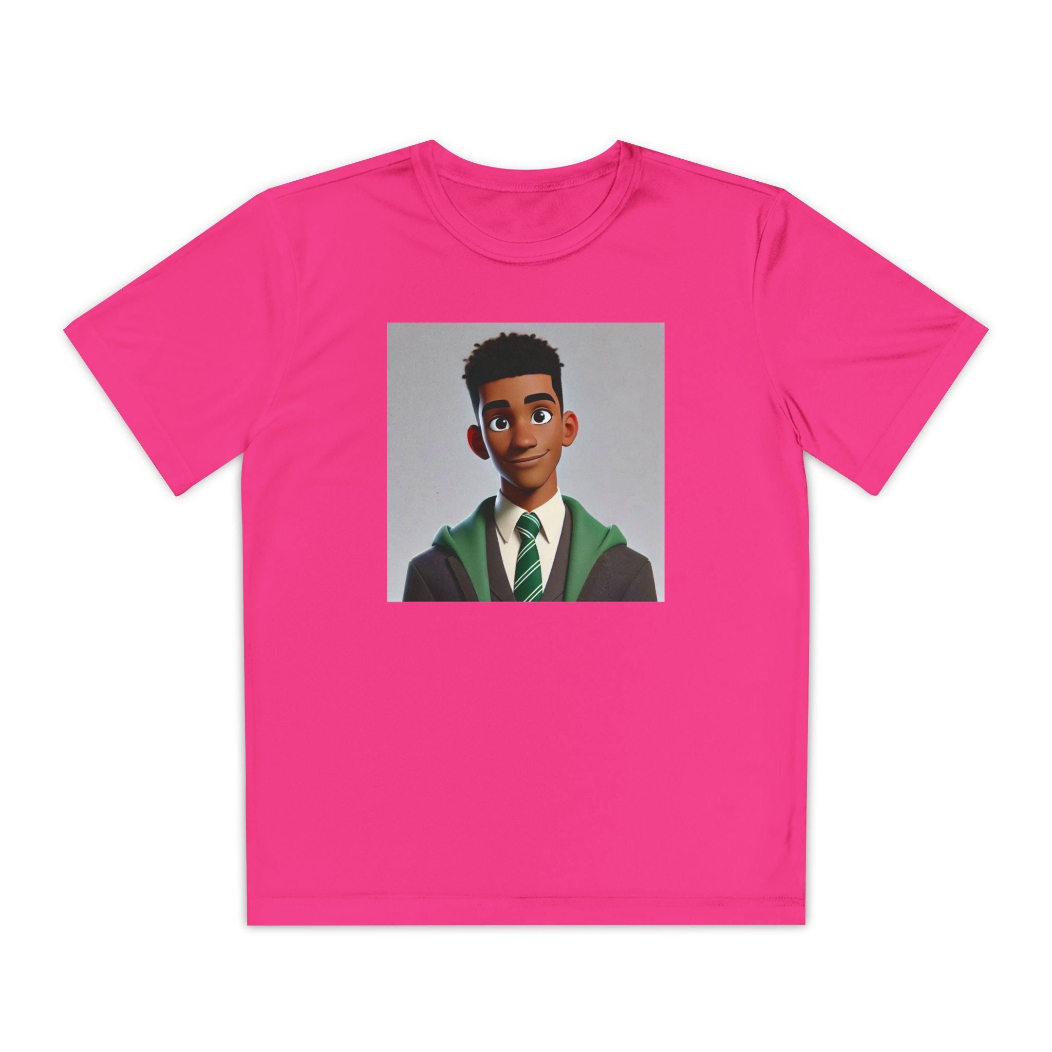 Youth Competitor Tee - Harry Potter, Wizard School Shirt, Magical Kids Top, Hogwarts Fan Gift, Sorcerer's Stone T-Shirt
