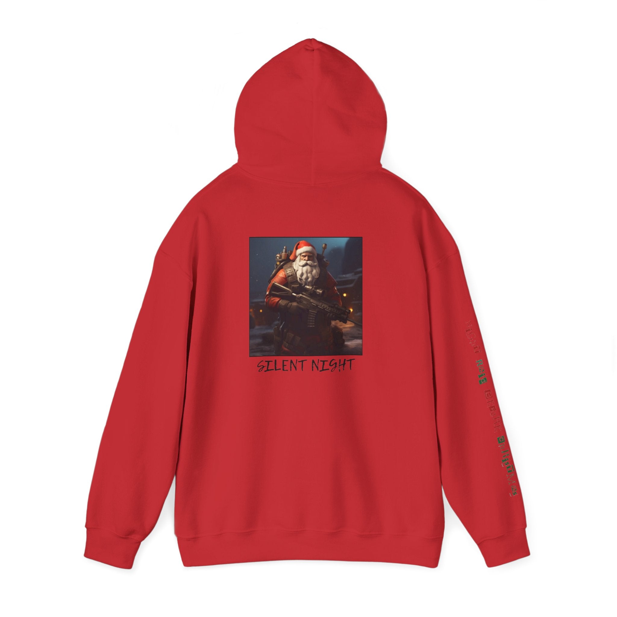 Night Raid Before Christmas Patriotic Hoodie Rebel Spirit Unisex Hoodie