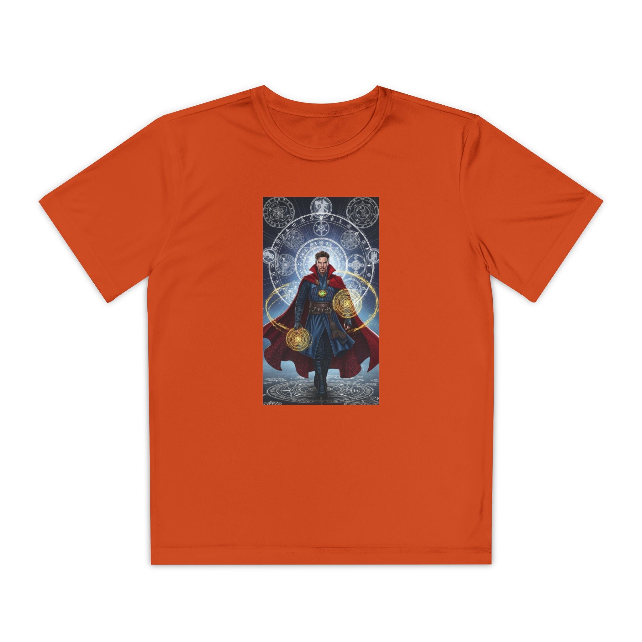 Superhero Youth T-Shirt Sports Graphic Tee, Cool Athletic Shirt for Kids, Perfect for Sports Events, Team Spirit