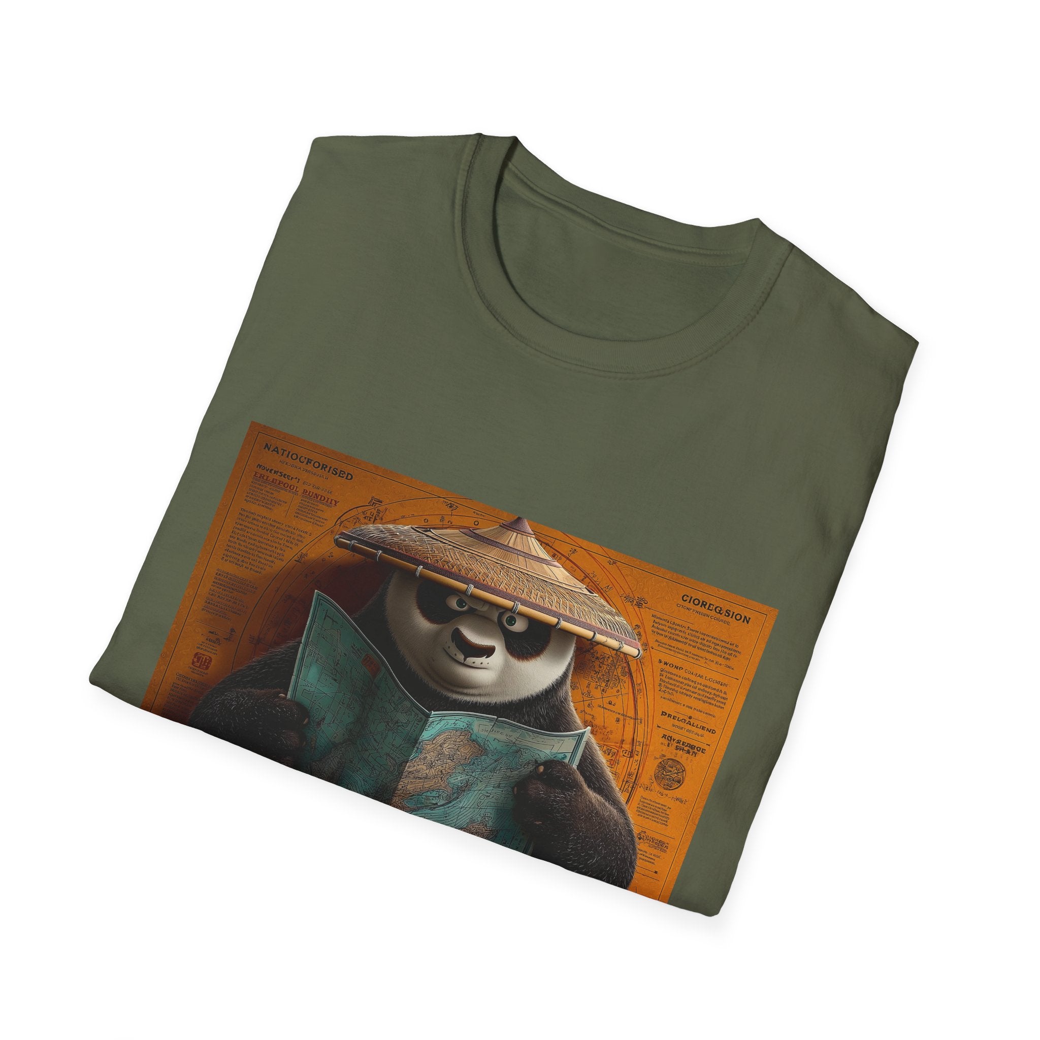 Kung Fu Panda Unisex Softstyle T-Shirt, DreamWorks Animation Youth Competitor Tee, Graphic Tee, Movie Fan Gift, Cult Classic Shirt, Comfy
