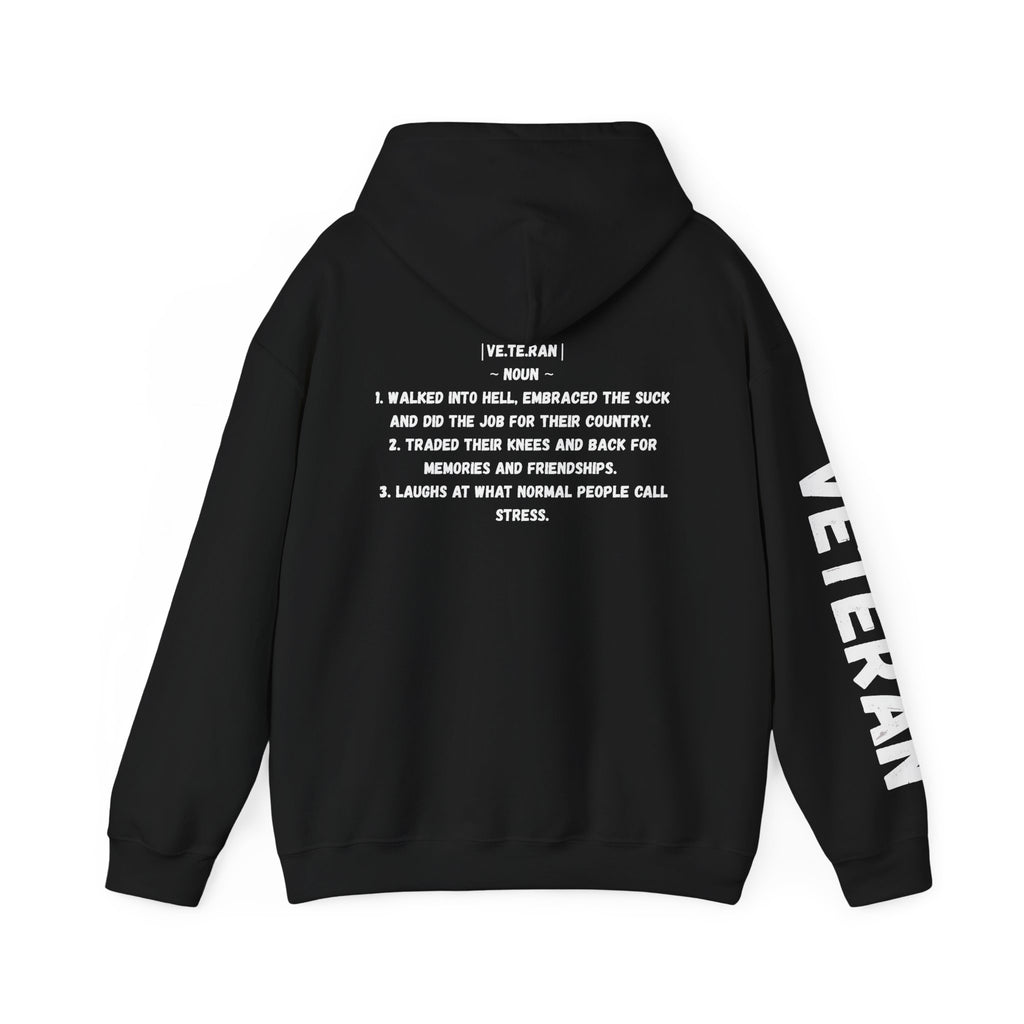 Veteran Patriotic Hoodie ~ Rebel Spirit Unisex Hoodie