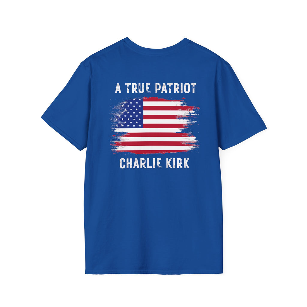 Charlie Kirtk Patriotic Tshirt, American Flag Tee, 4th of July Shirt, USA Independence Day Top, Patriotic Graphic Tee, Unisex Patriotic