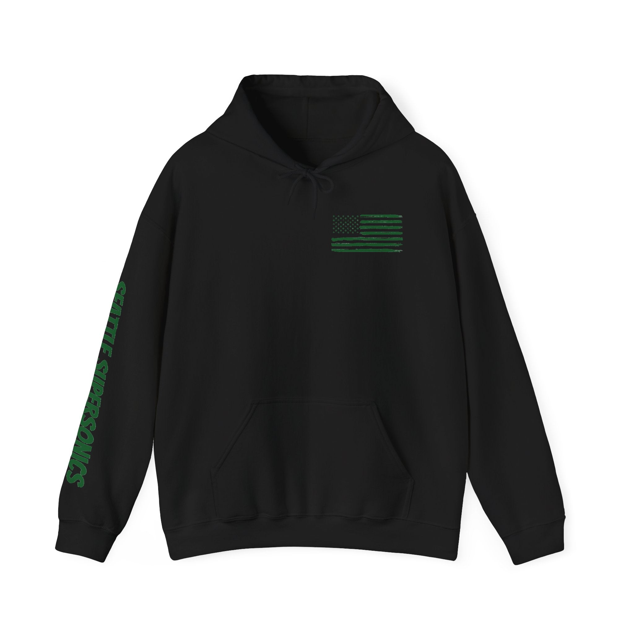 Seattle Supersonics Patriotic Hoodie