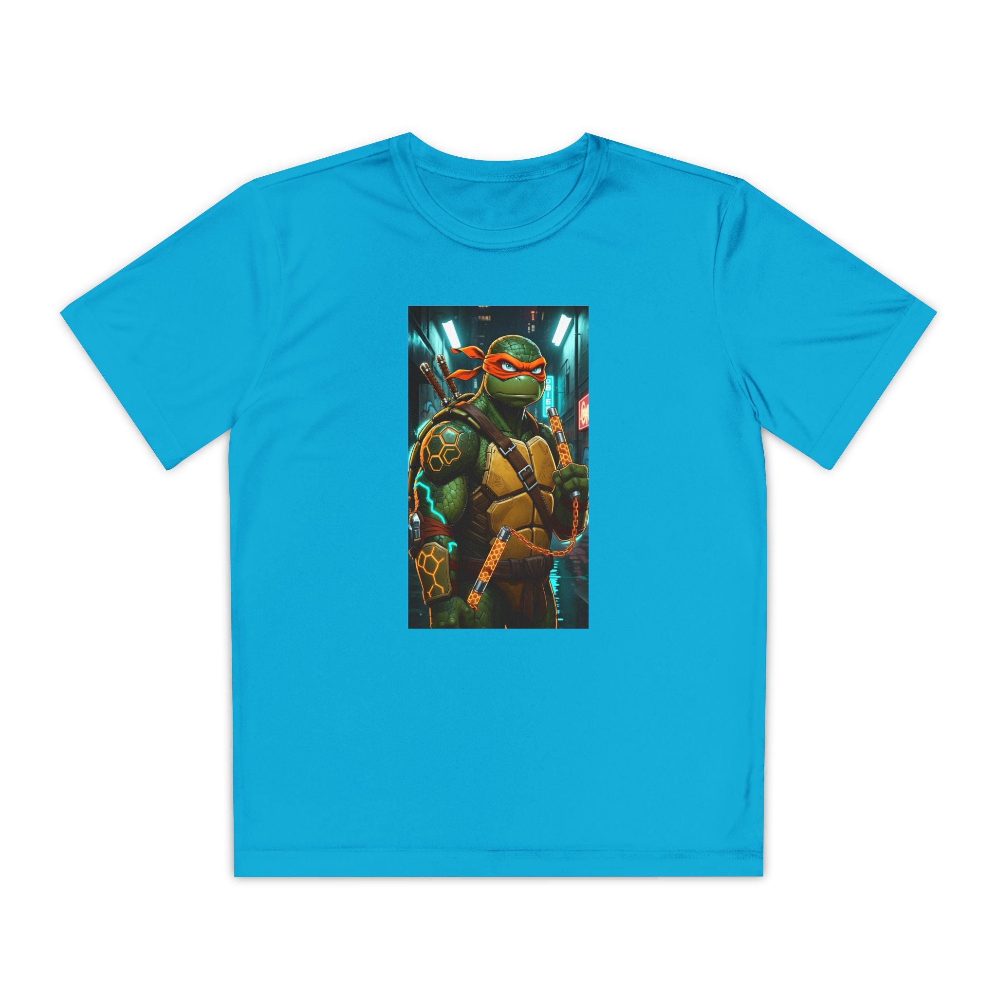 Teenage Mutant Ninja Turtles, Graphic Print Shirt, Kids T-shirt, Cartoon Character Top, Retro Tee, Birthday Gift Shirt